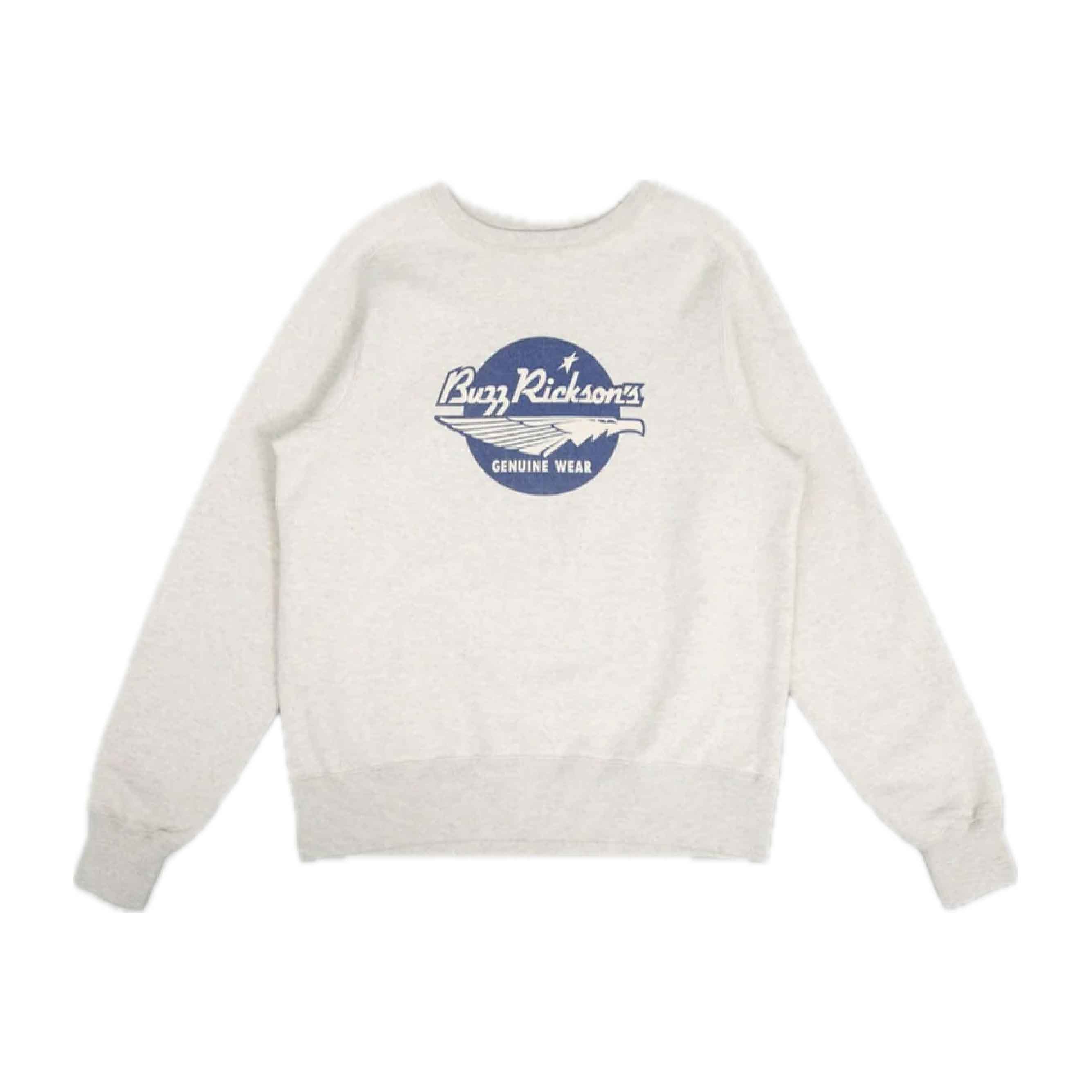 Freedom Sleeve Sweat Shirt (Buzz Rickson's) - Oatmeal