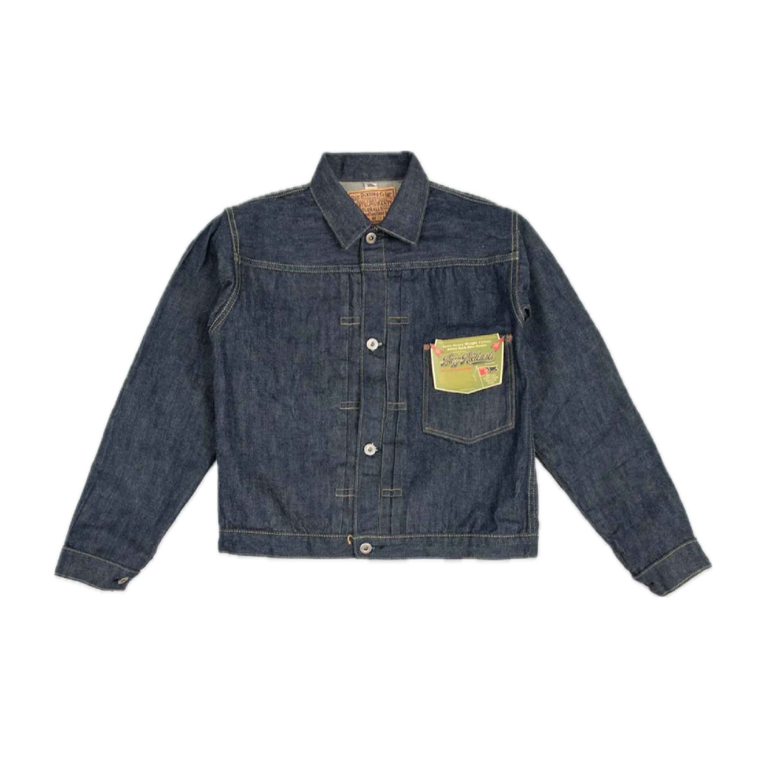 WWII Blue Denim Blouse - Navy