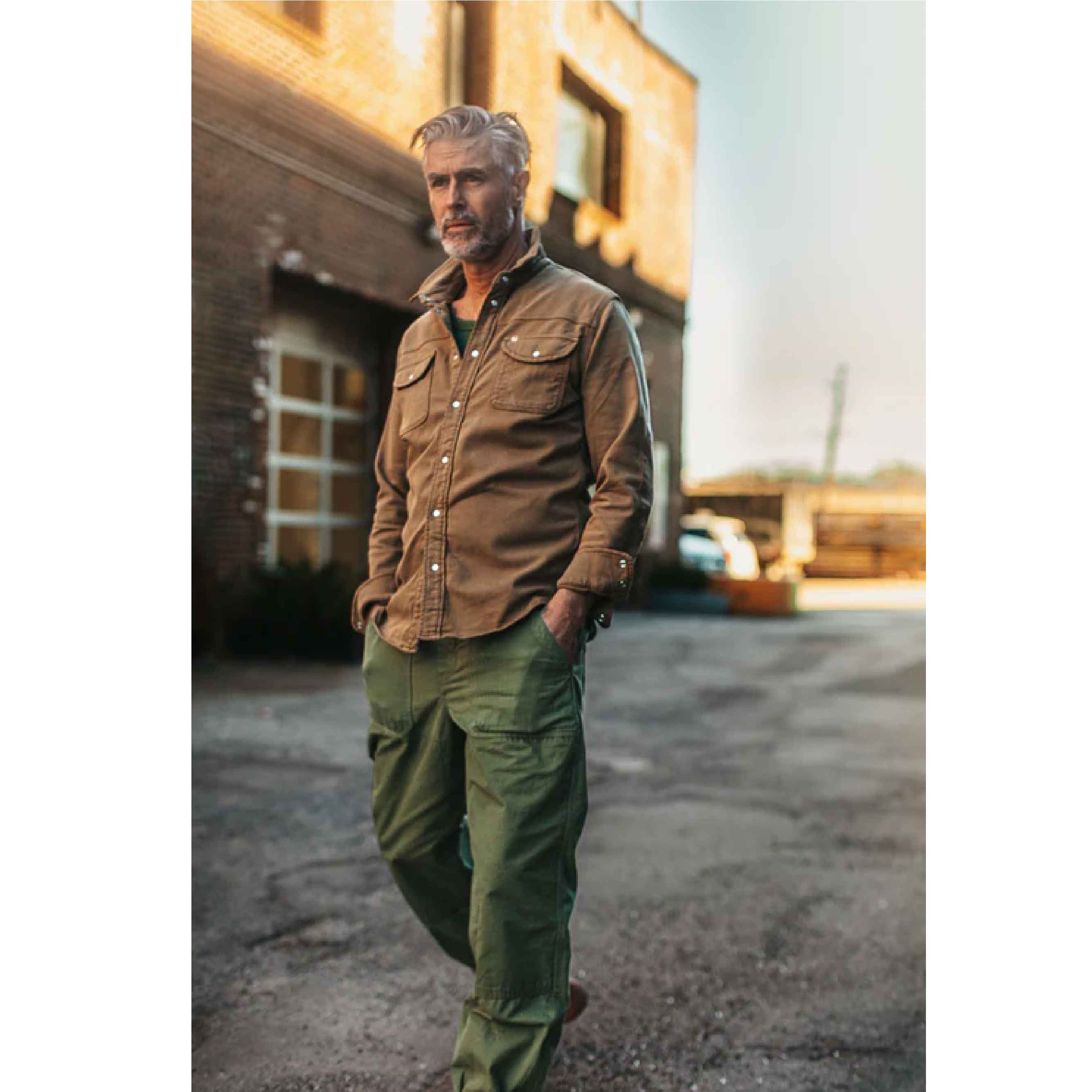 Sunday Shirt Dark Tan