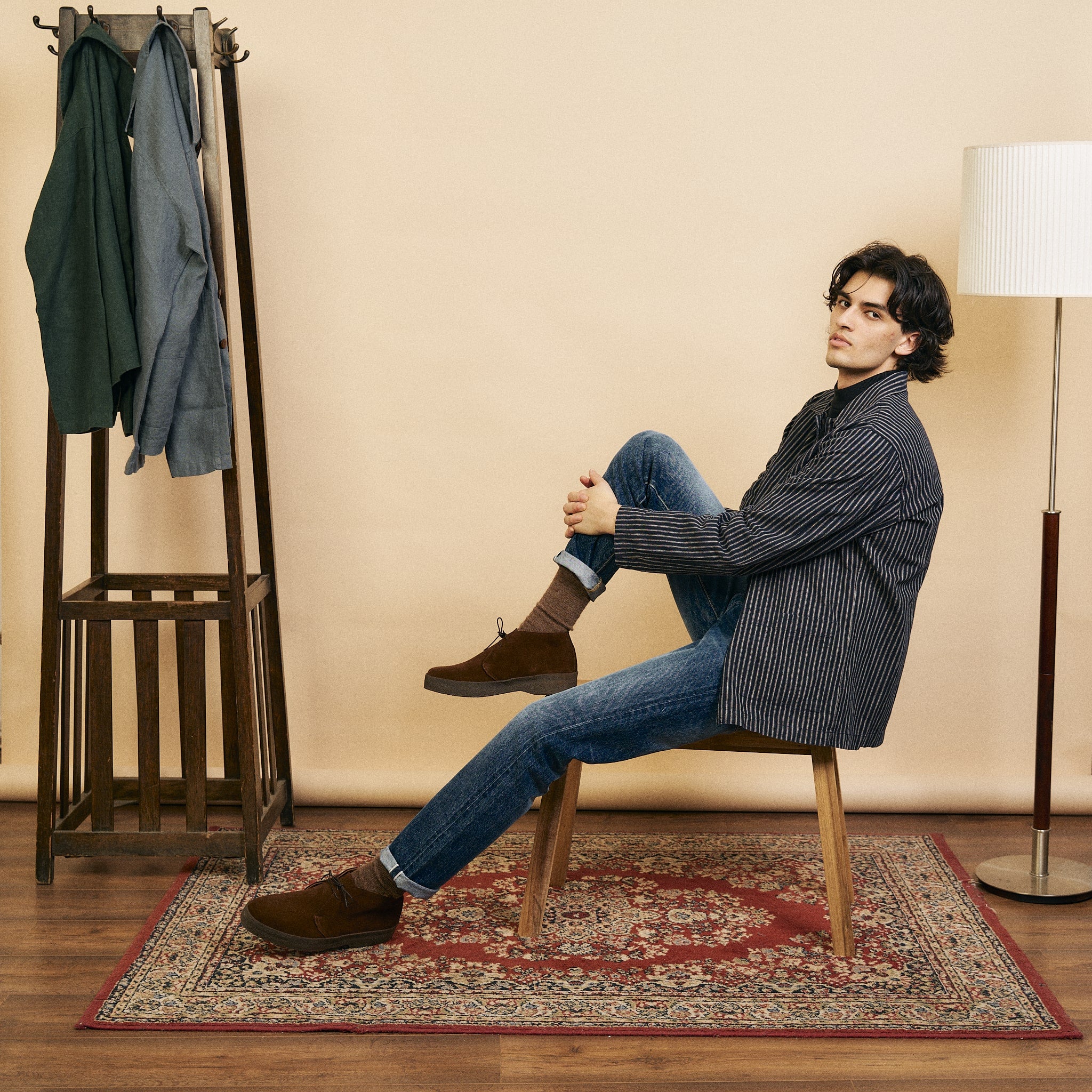 Cotton Jacket - Navy