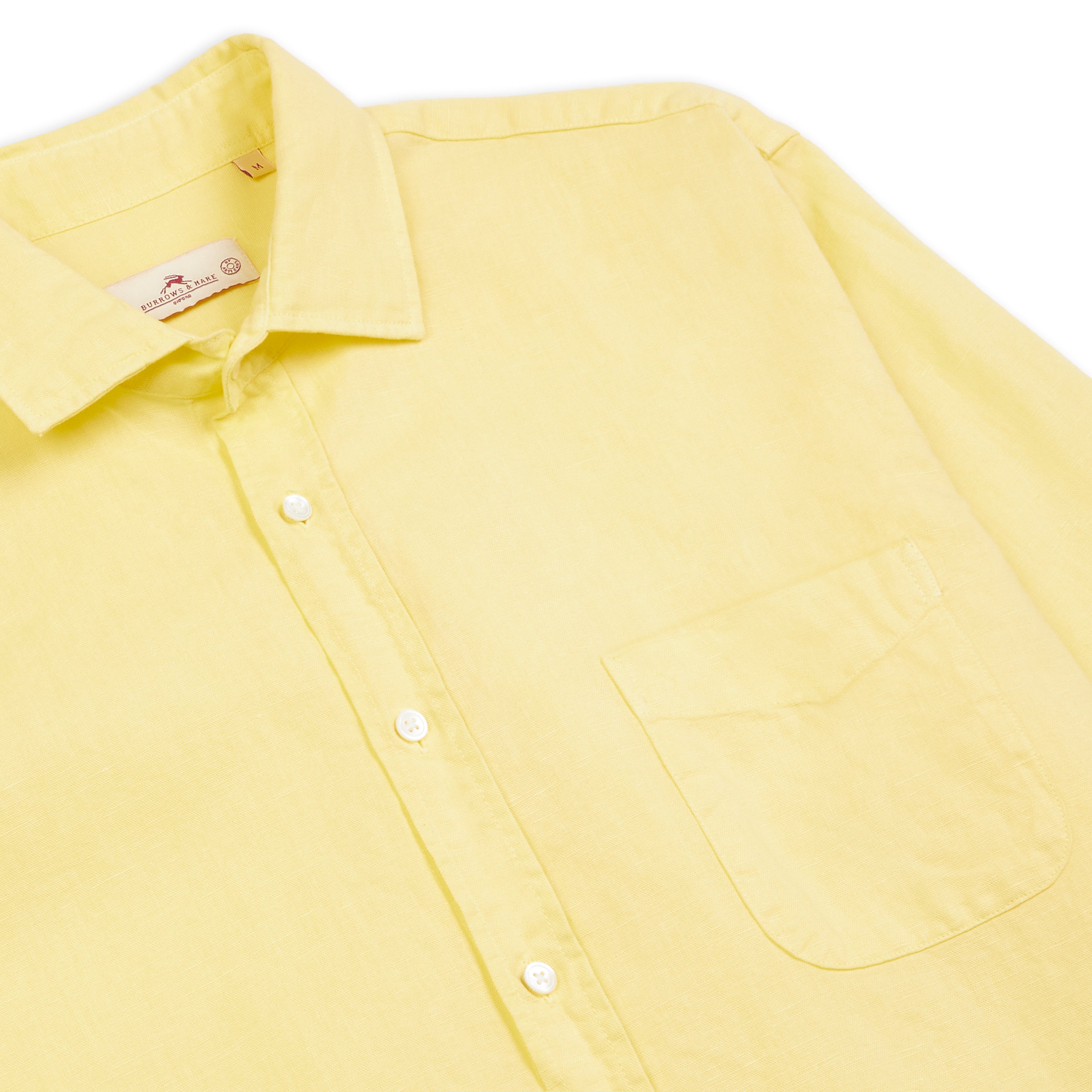 Linen Shirt - Yellow
