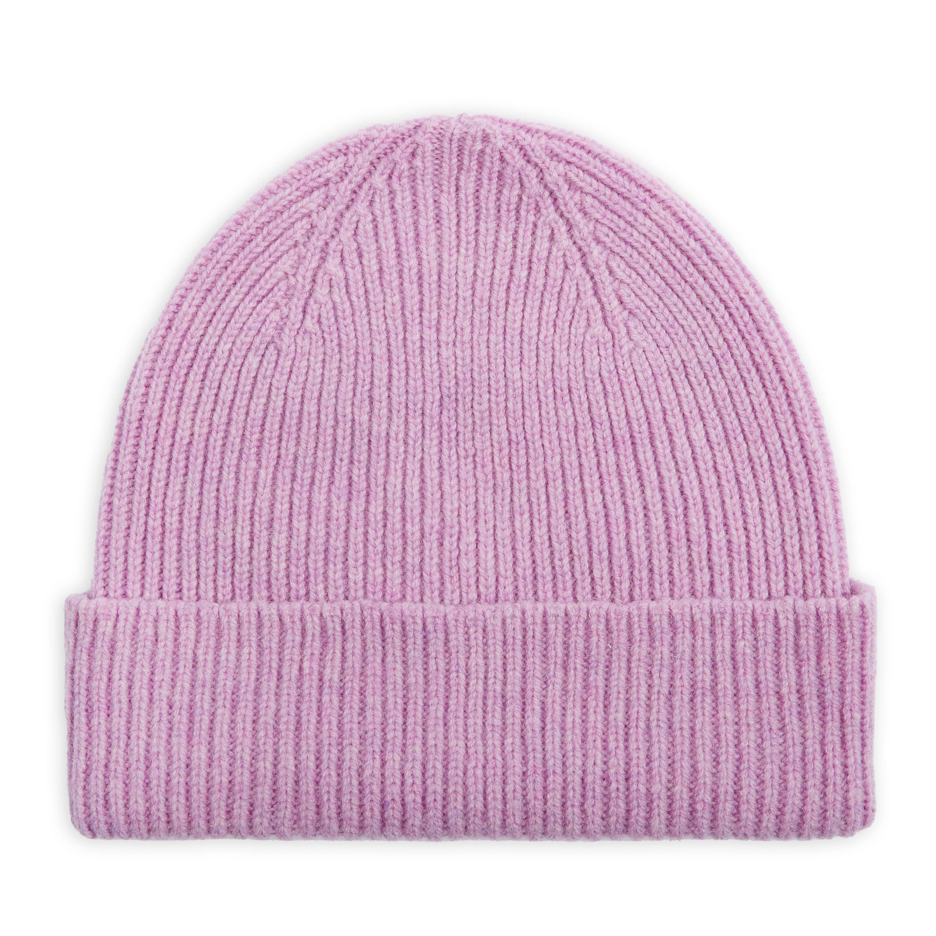 Pure New Wool Beanie Hat - Crocus