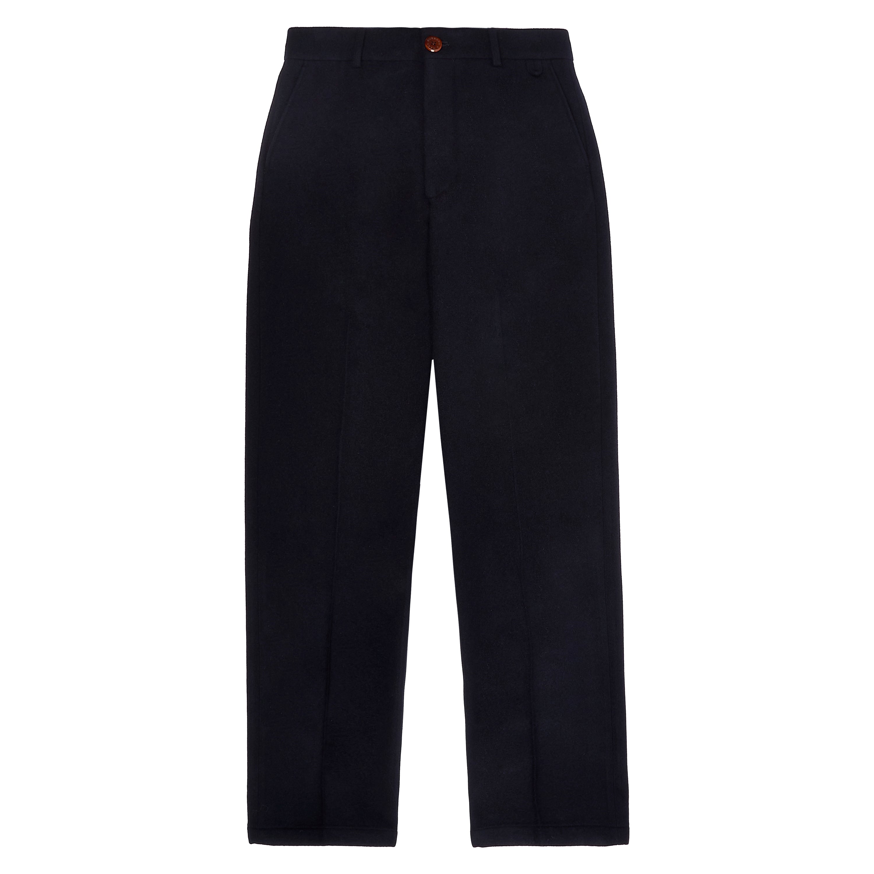 Burrows & Hare Trouser Moleskin Black