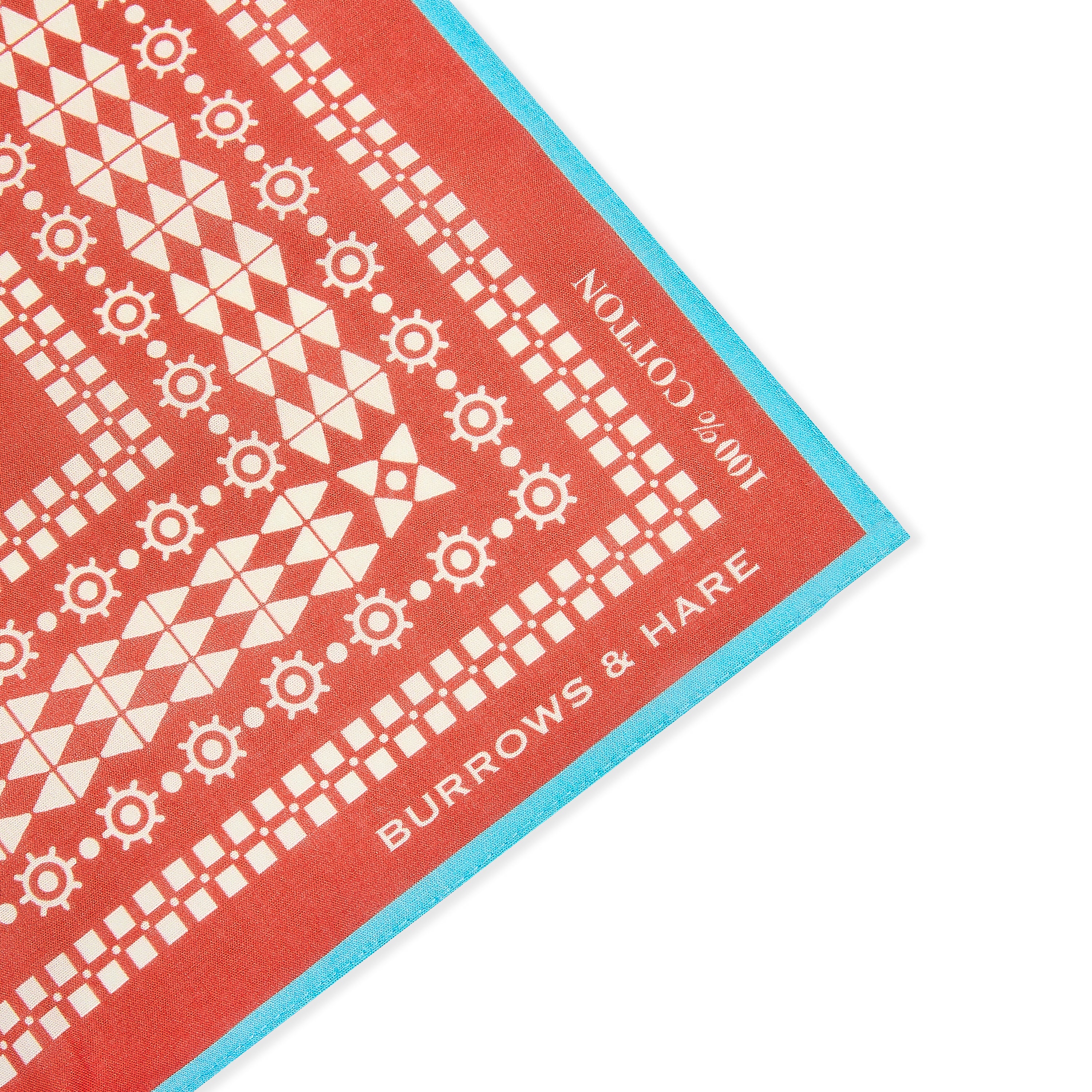 Burrows & Hare Star Bandana - Red