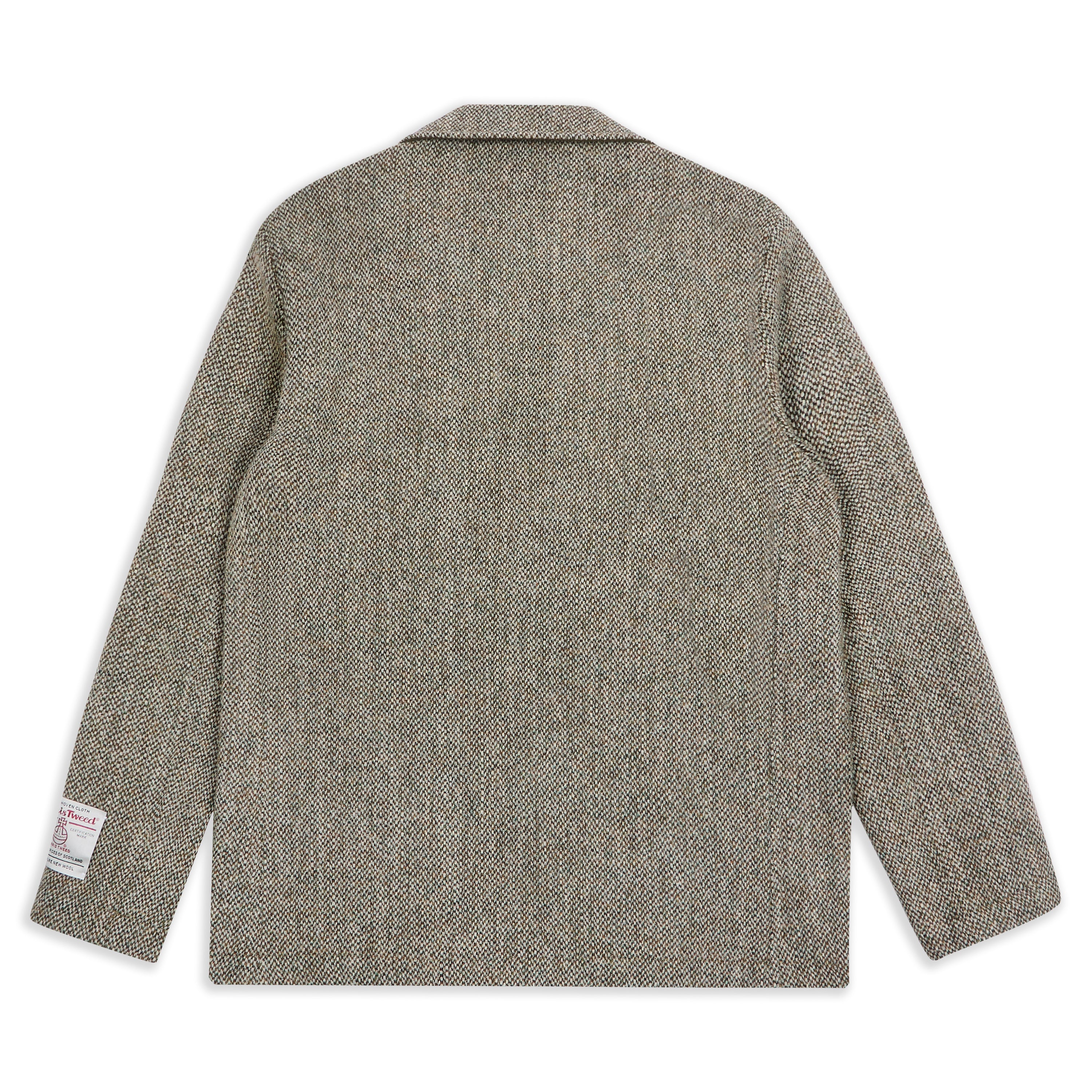 Burrows & Hare Burrows and Hare York Jacket - Harris Tweed Oatmeal