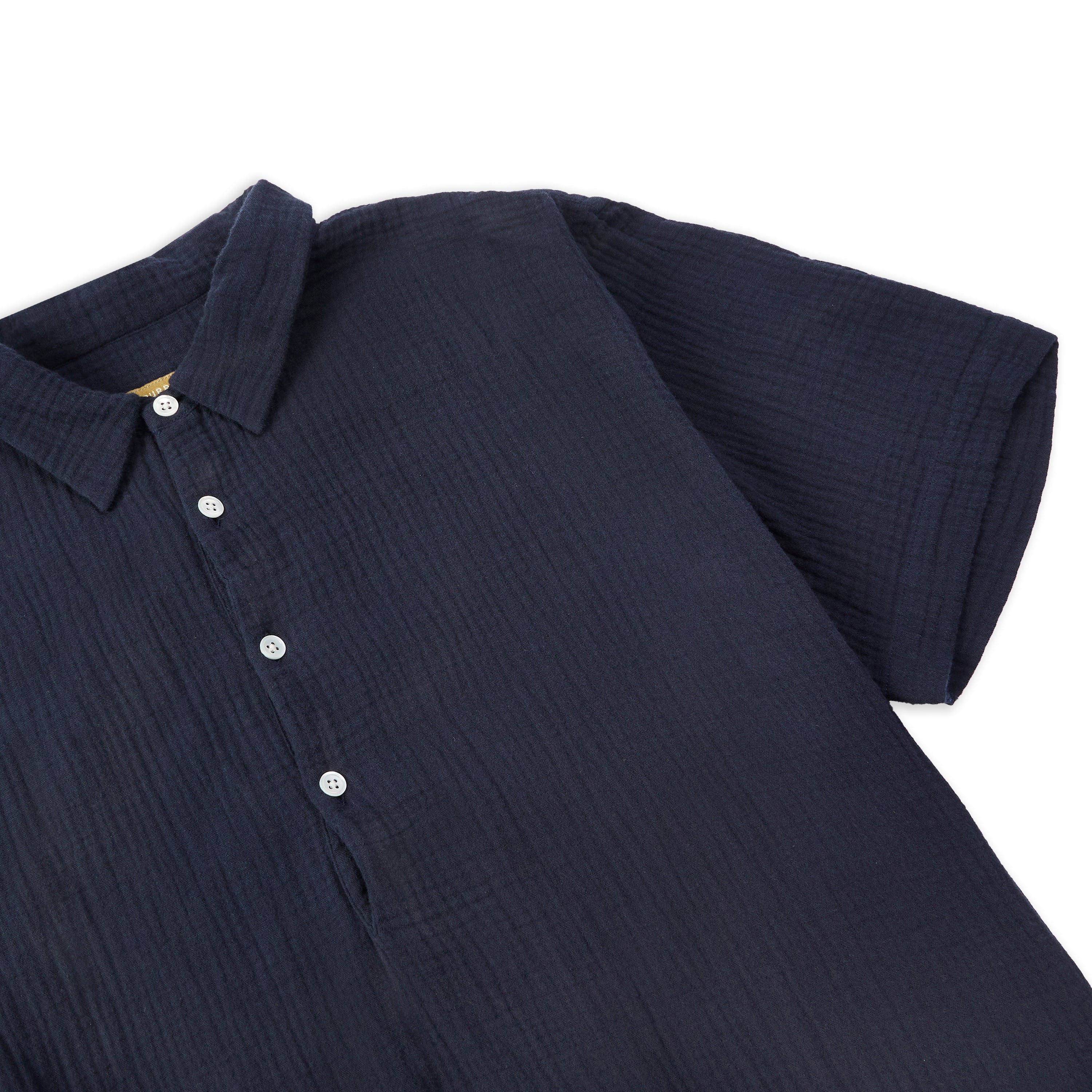 Short Sleeve Morton Shirt - Navy