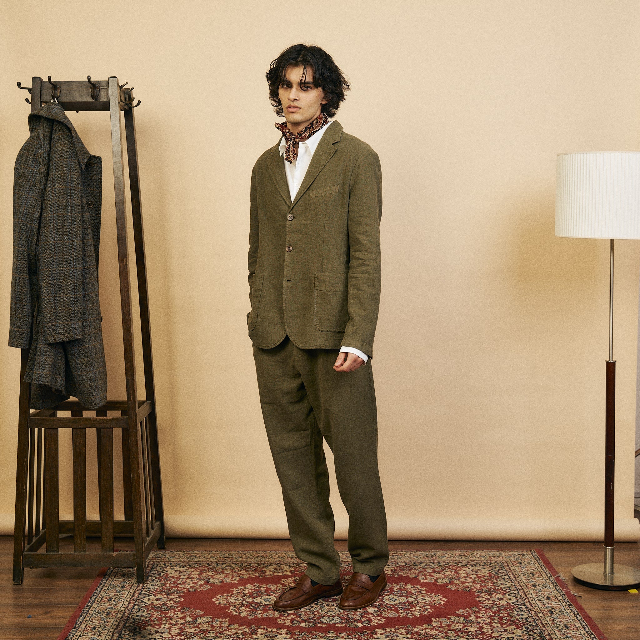 Green Blazer& Trousers