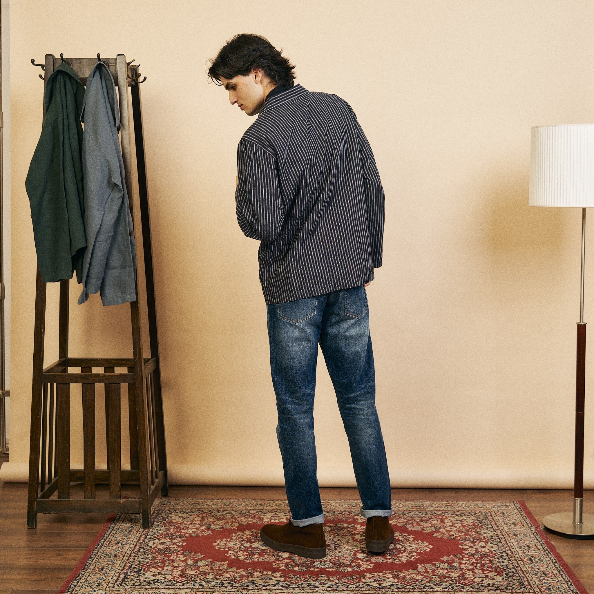 Cotton Jacket - Navy