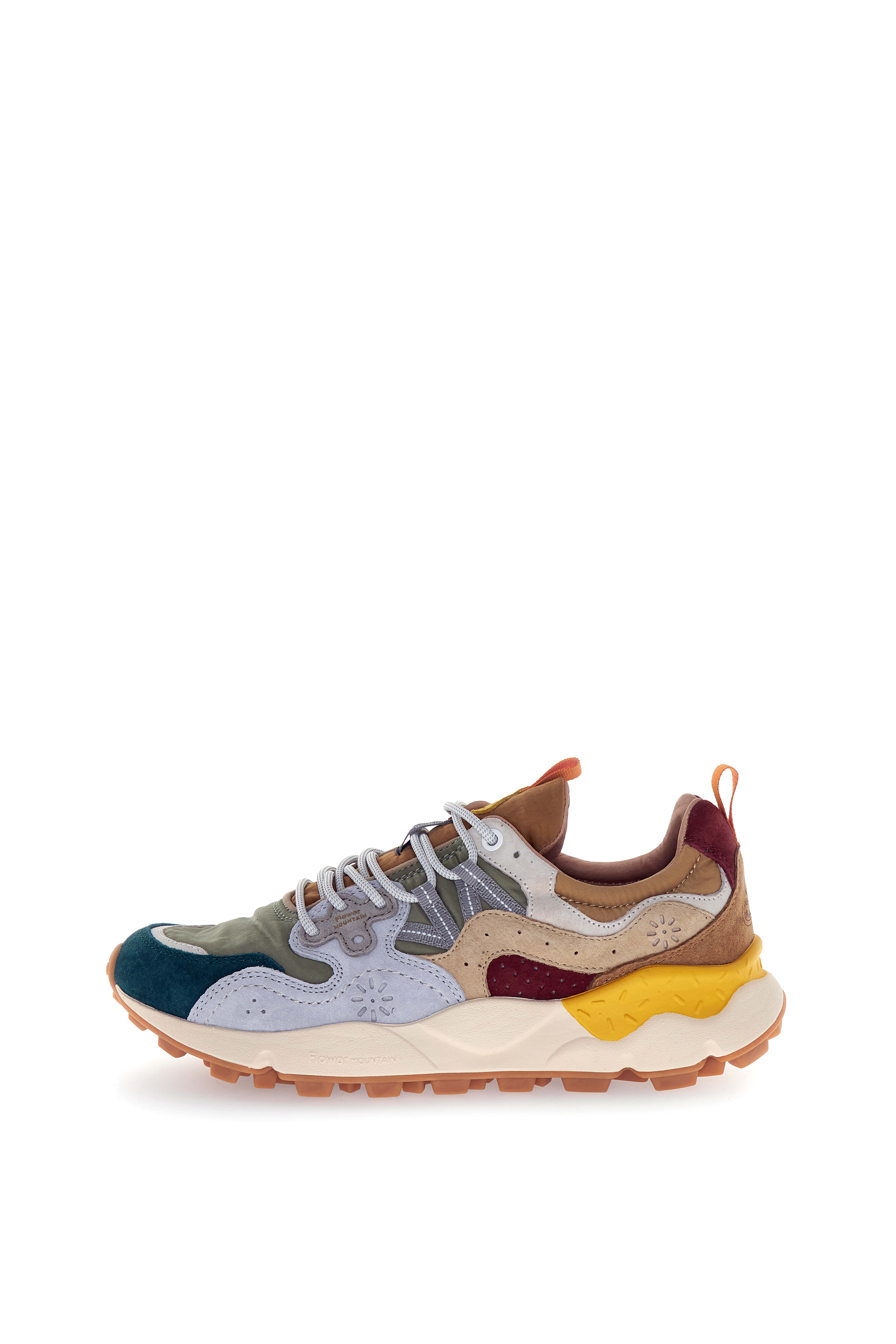 Yamano 3 Suede/Nylon Dark Petrol Light grey Mud