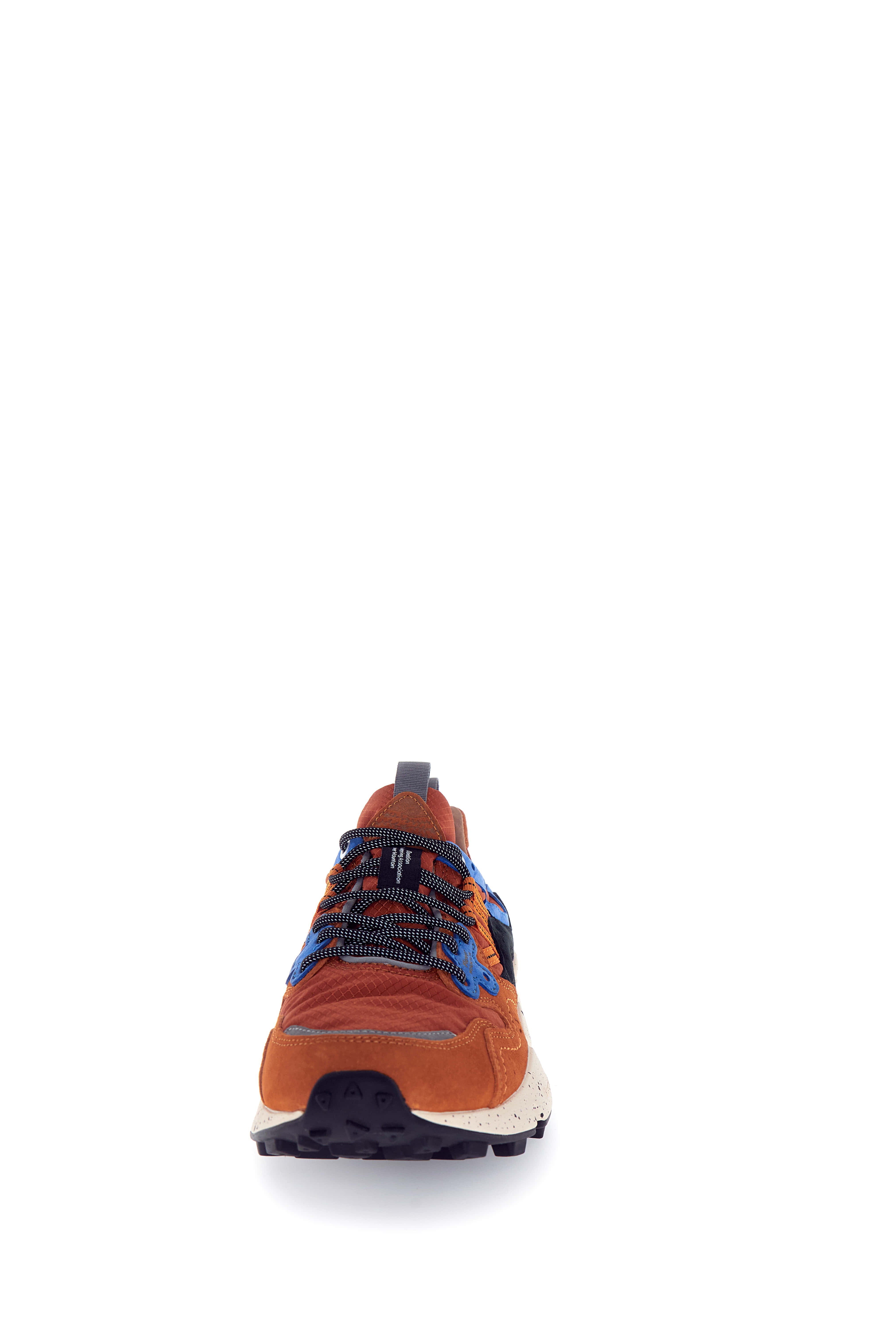 Yamano 3 Suede/Nylon Squared Coral Deep Blue Black