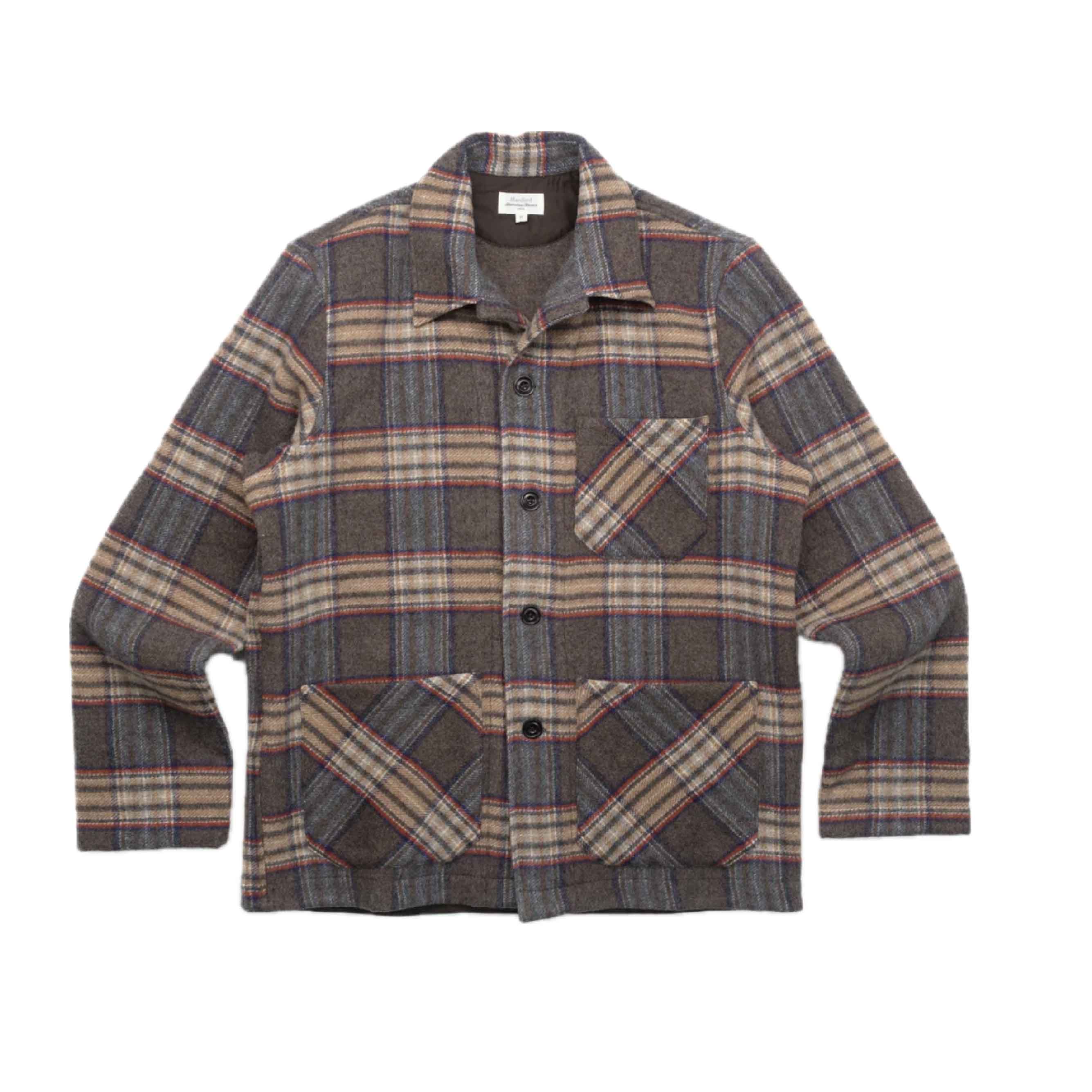 Dave Men Woven Jacket - Mushroom