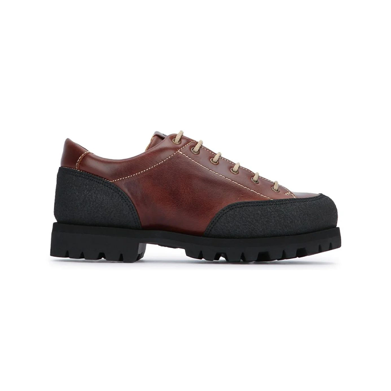 Burrows & Hare Montana Boot in Lisse America - Lisse America black front view