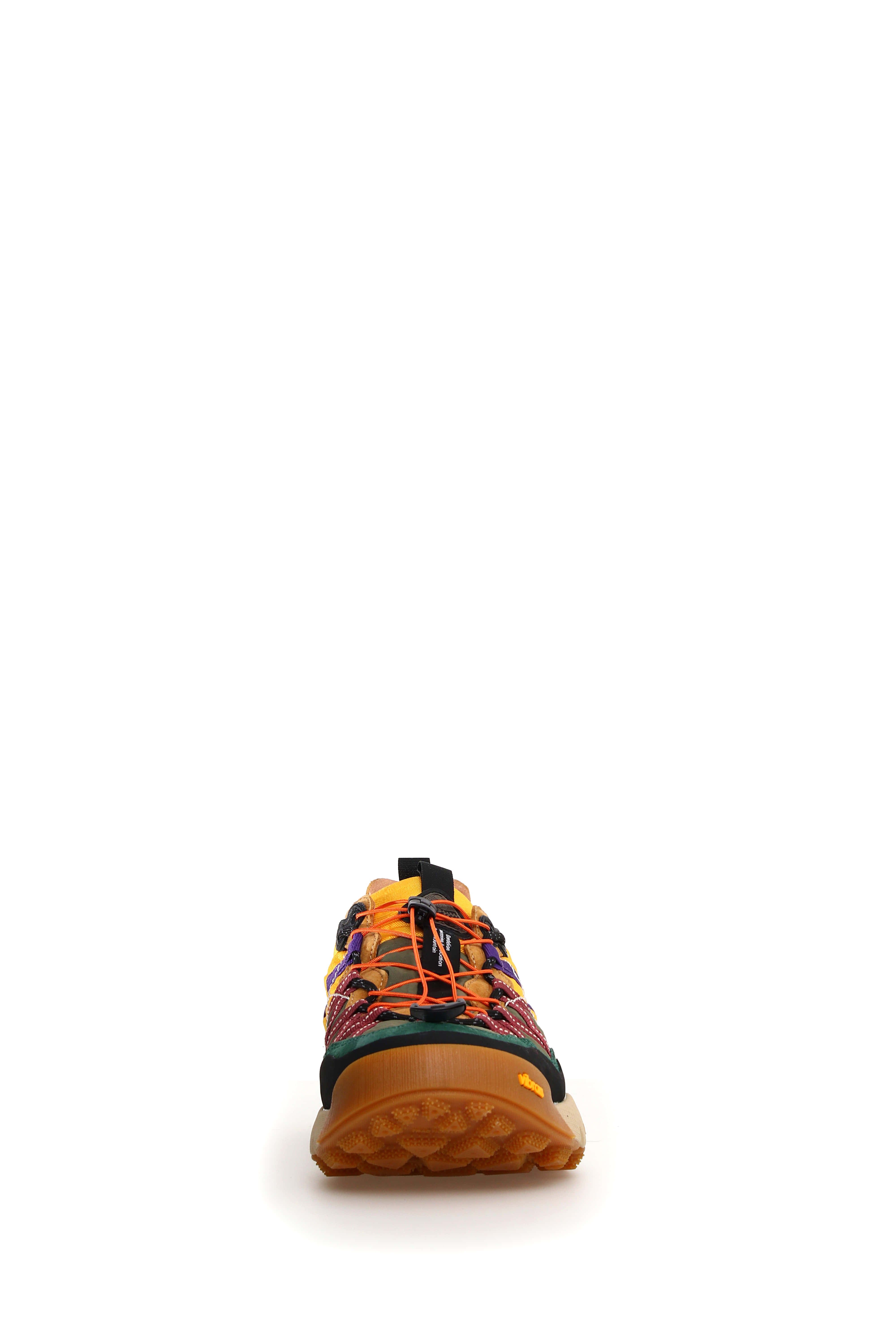 Iwano 2 Uni Suede/Nylon Black-Cognac-Yellow