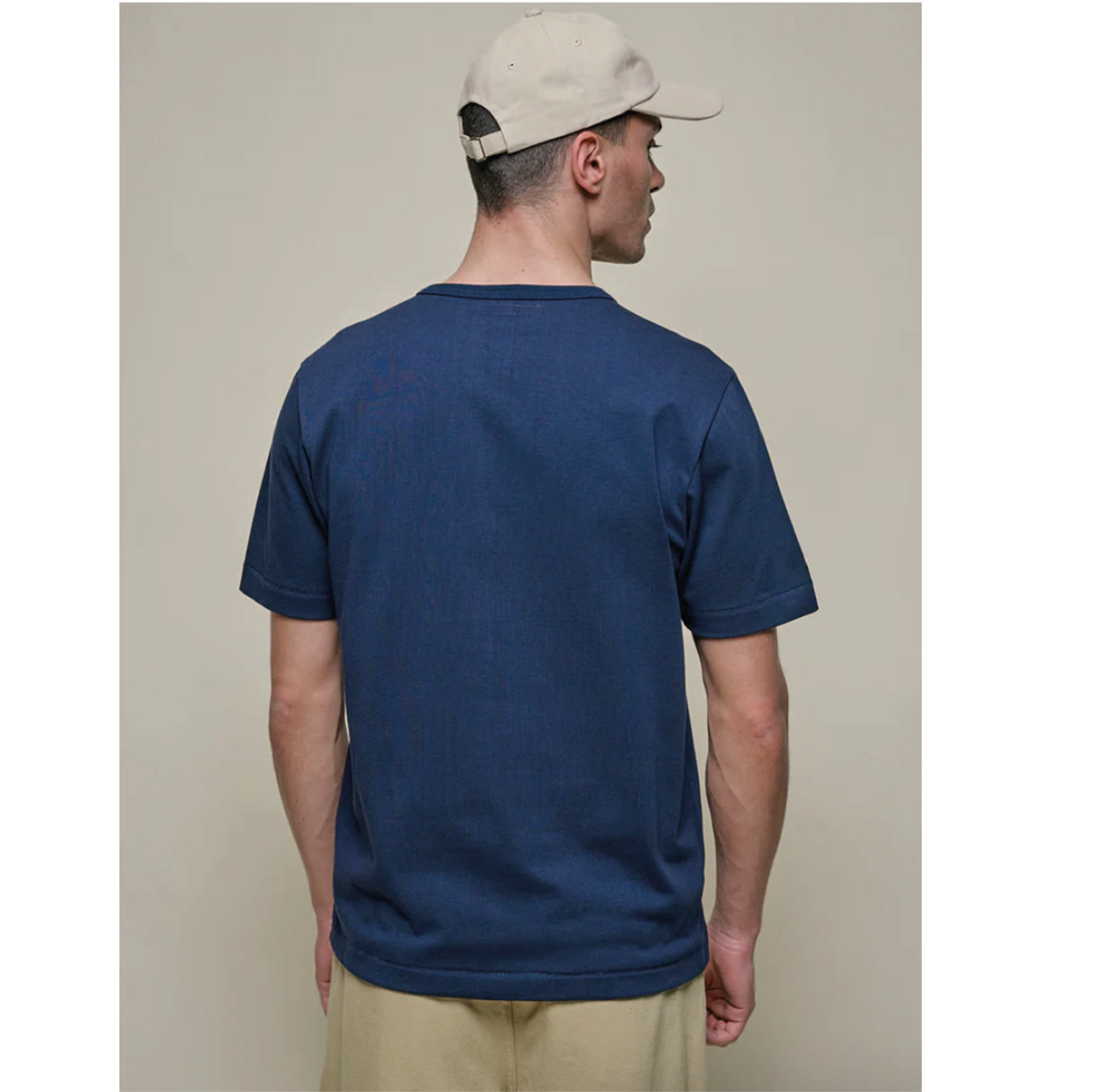 Mid-Century Machine Refined Fit T-Shirt - Ink Blue