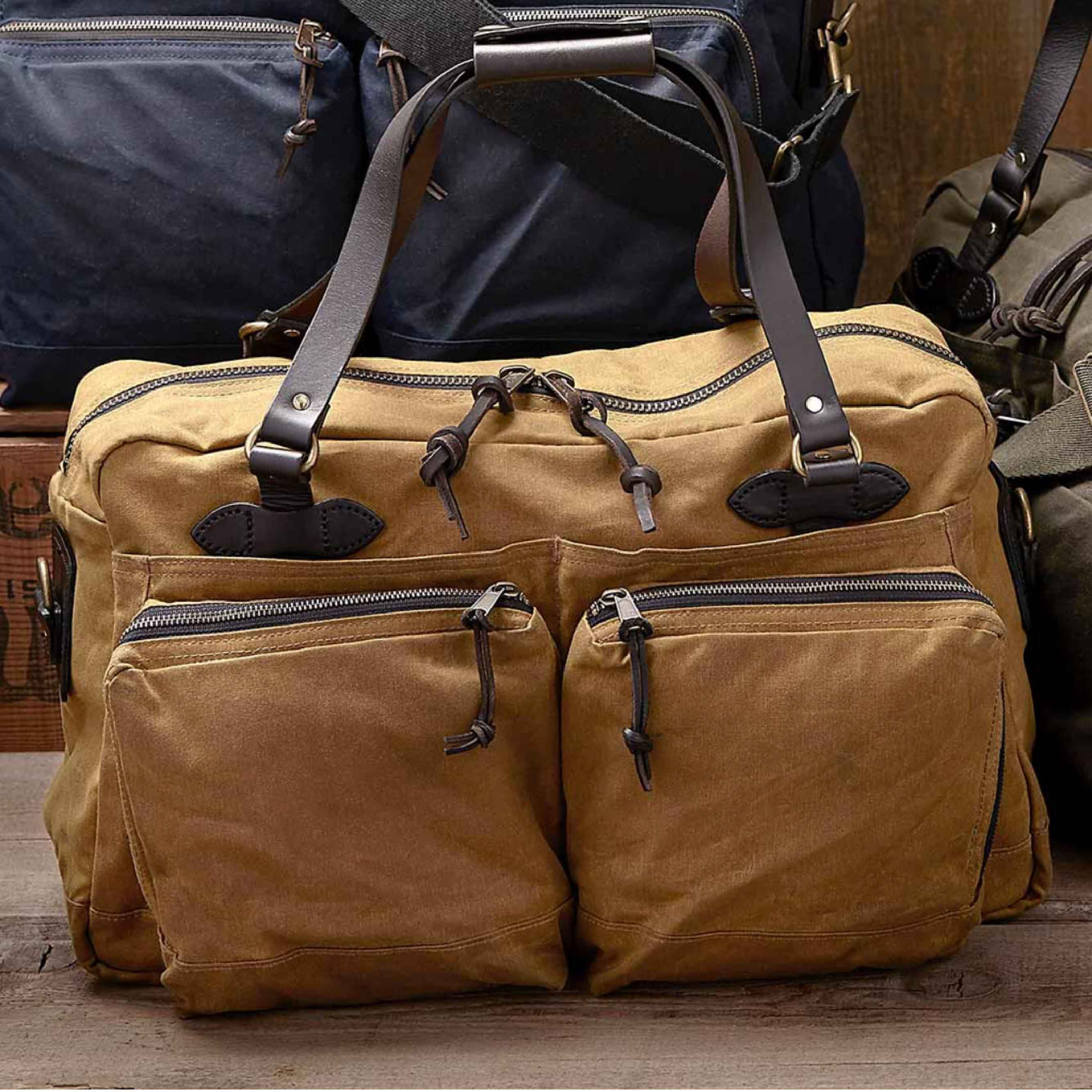 Dryden Briefcase - Whisky