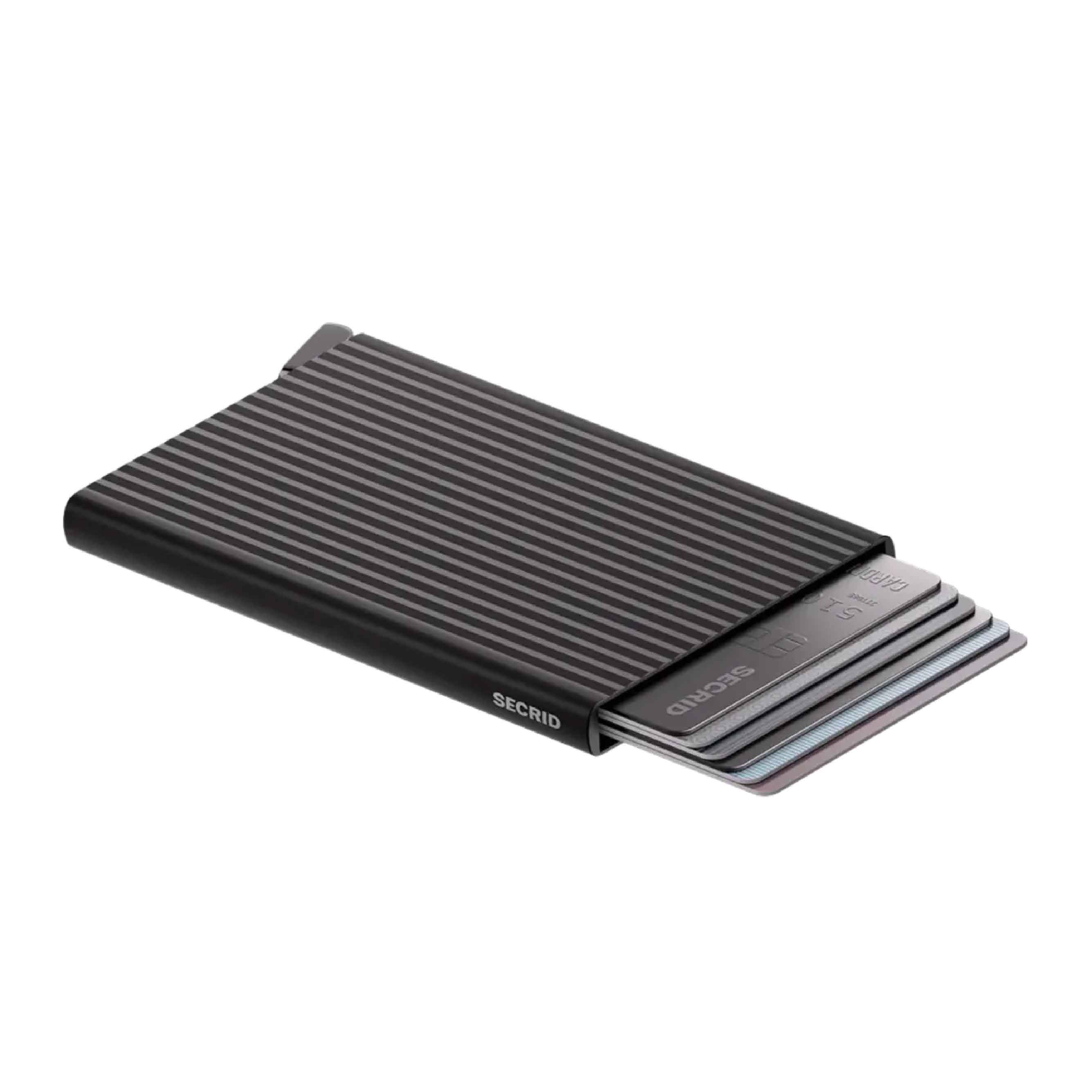 SECRID RFID Cardprotector - Fluted Black