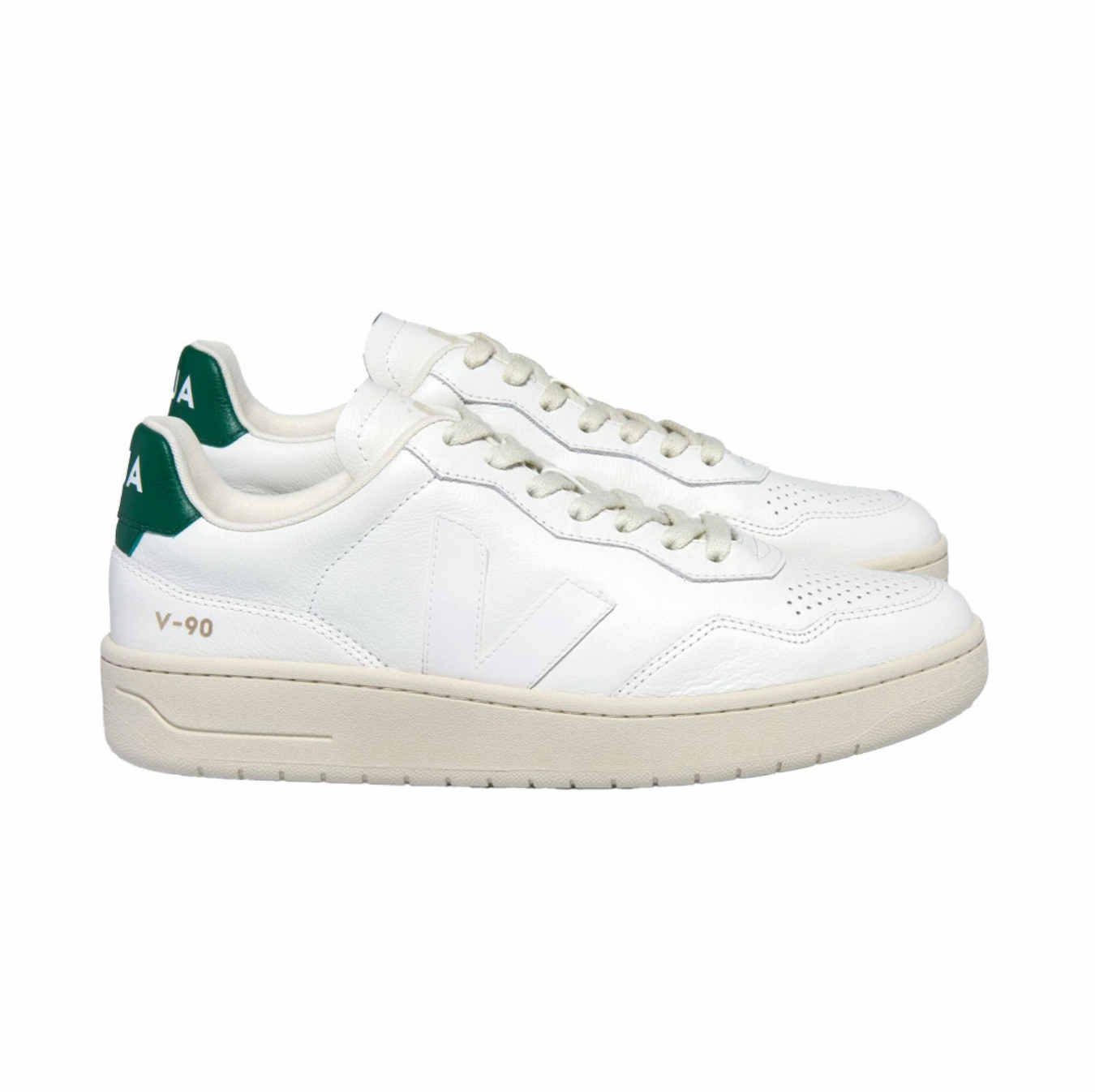 V-90 Leather Trainer - Extra White Golf