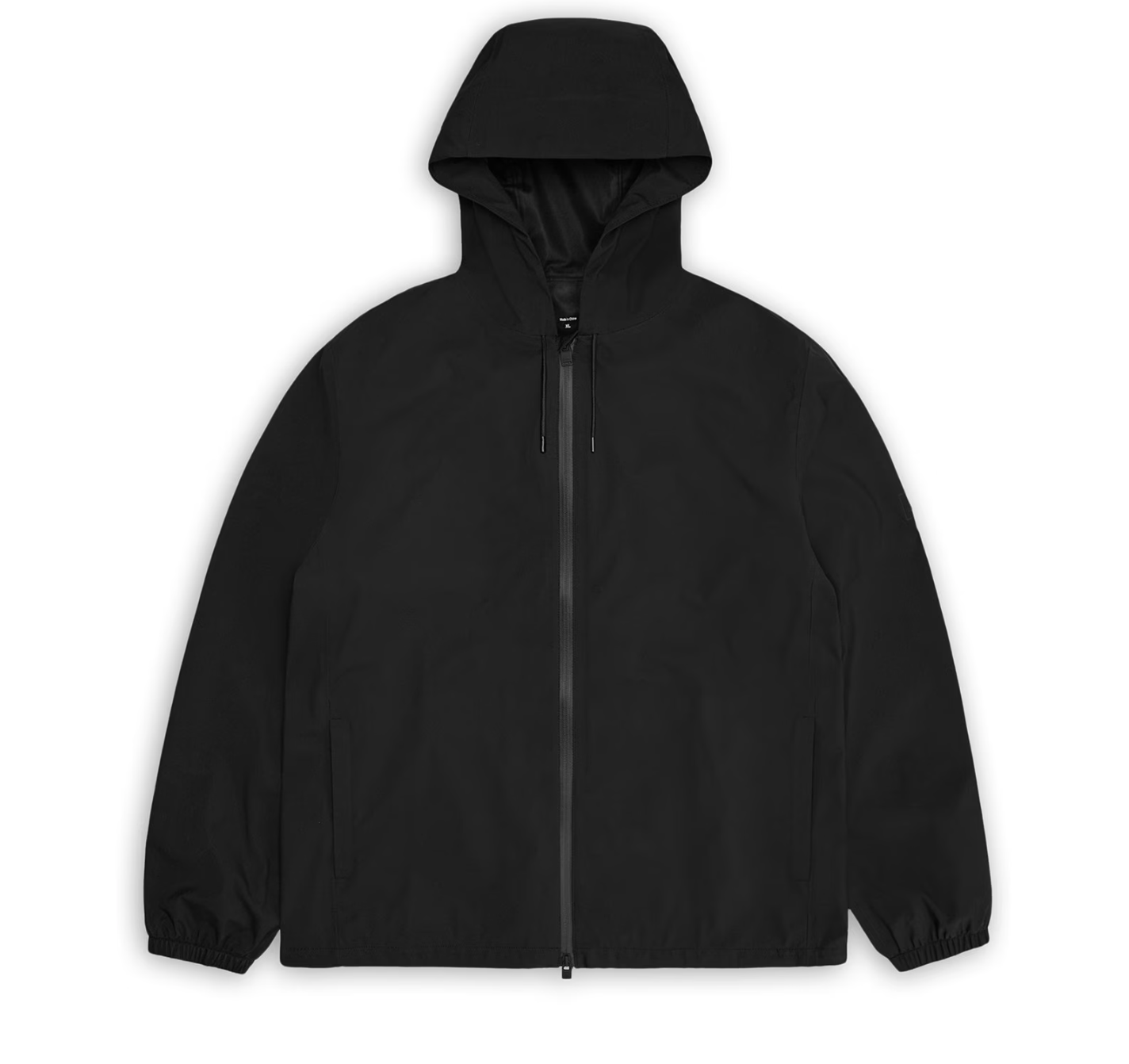 Rains Suva Hardshell Pocket Jacket W3 in Black | Burrows & Hare