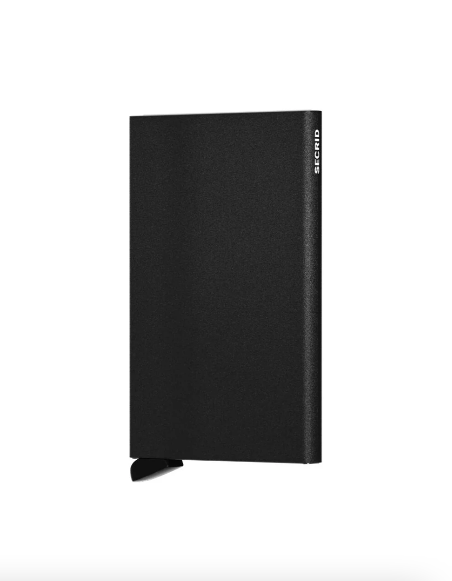 Secrid RFID Cardprotector in Powder-Coated Black — view 3 of 4 | Burrows & Hare