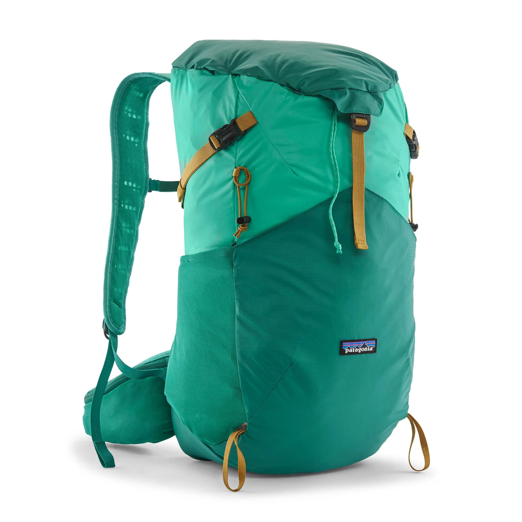 Patagonia Terravia Pack 28L in Aqua Stone, versatile design for adventure.