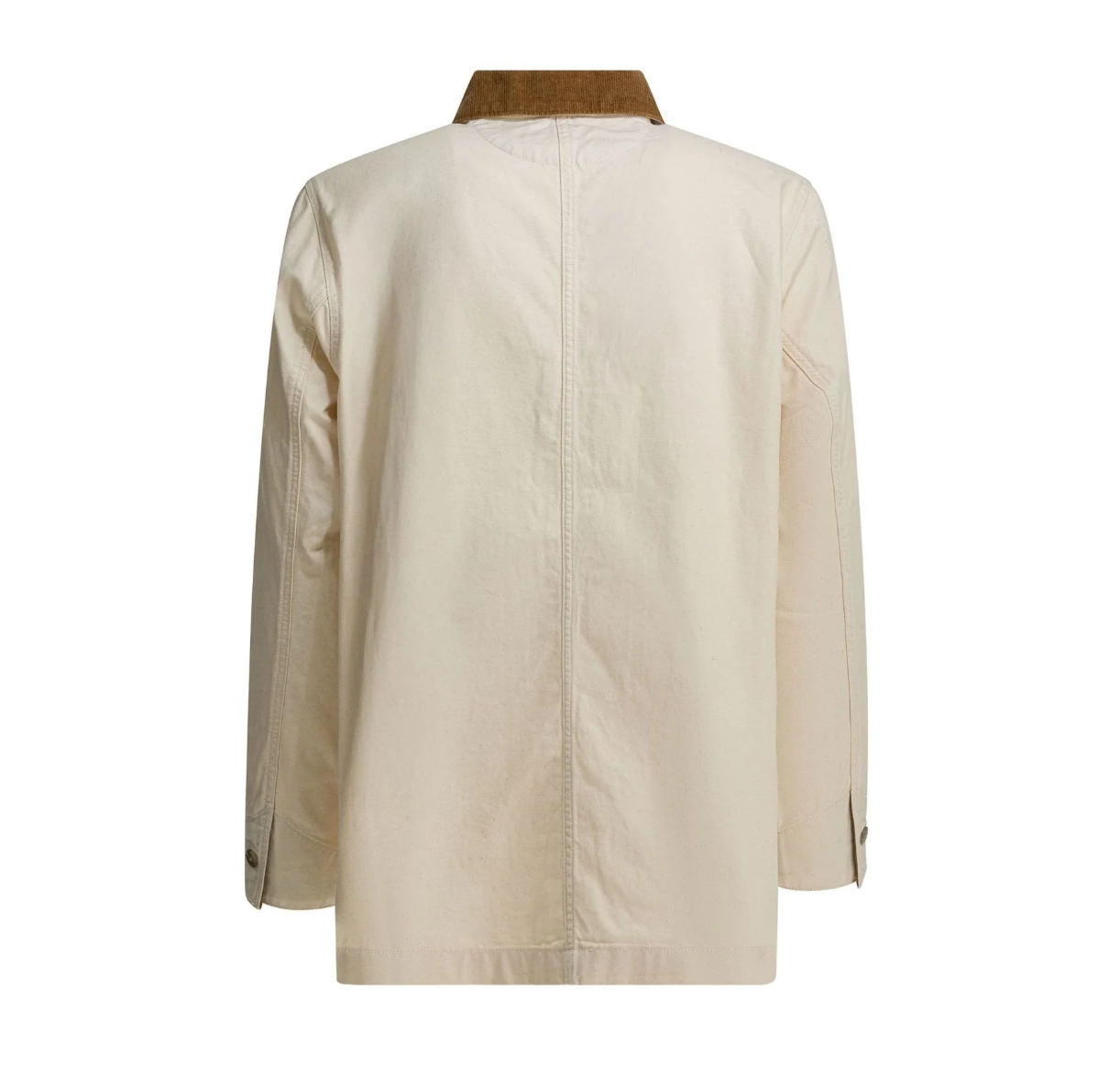 Patagonia Point Reyes Canvas Jacket in Undyed Natural, showcasing a sleek design.