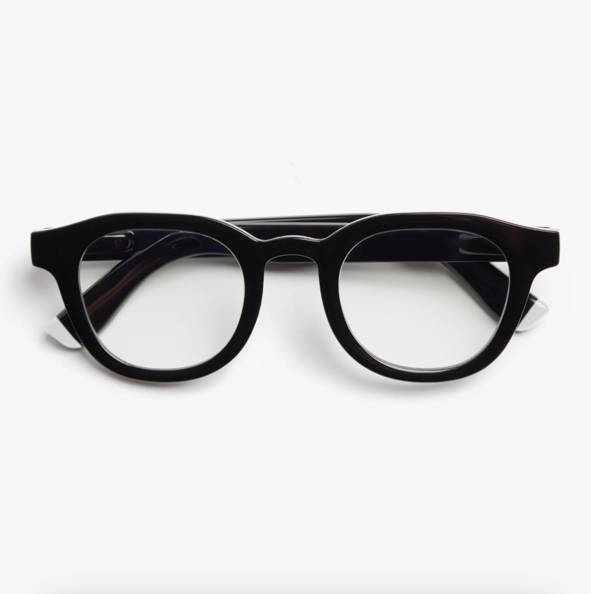 Andy Glossy sunglasses by Barner in black, featuring TR-90 frame and CR39 lenses.