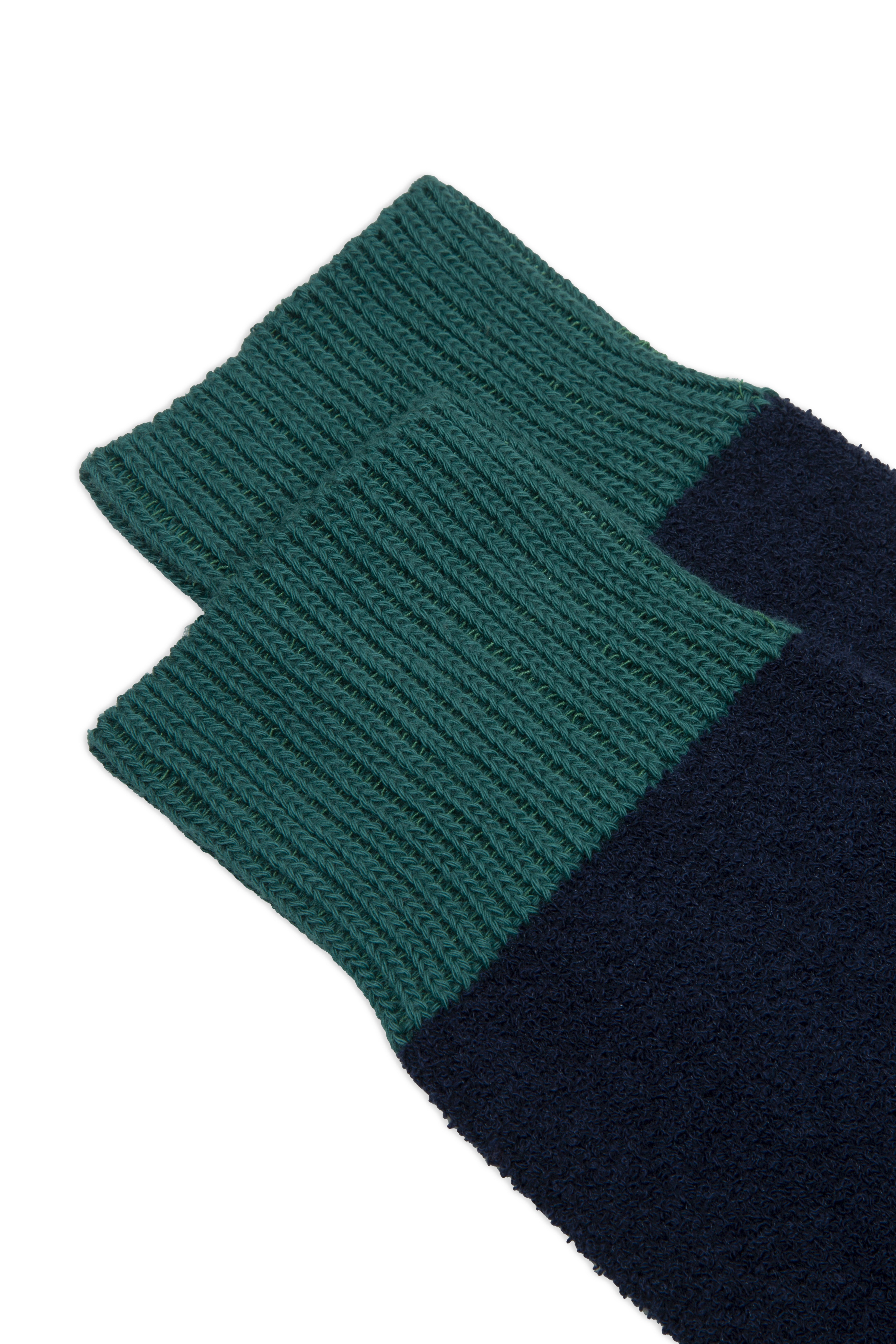 Zen Socks - Navy by Ant45 in a polished cotton and polyamide mix, crafted in Italy.