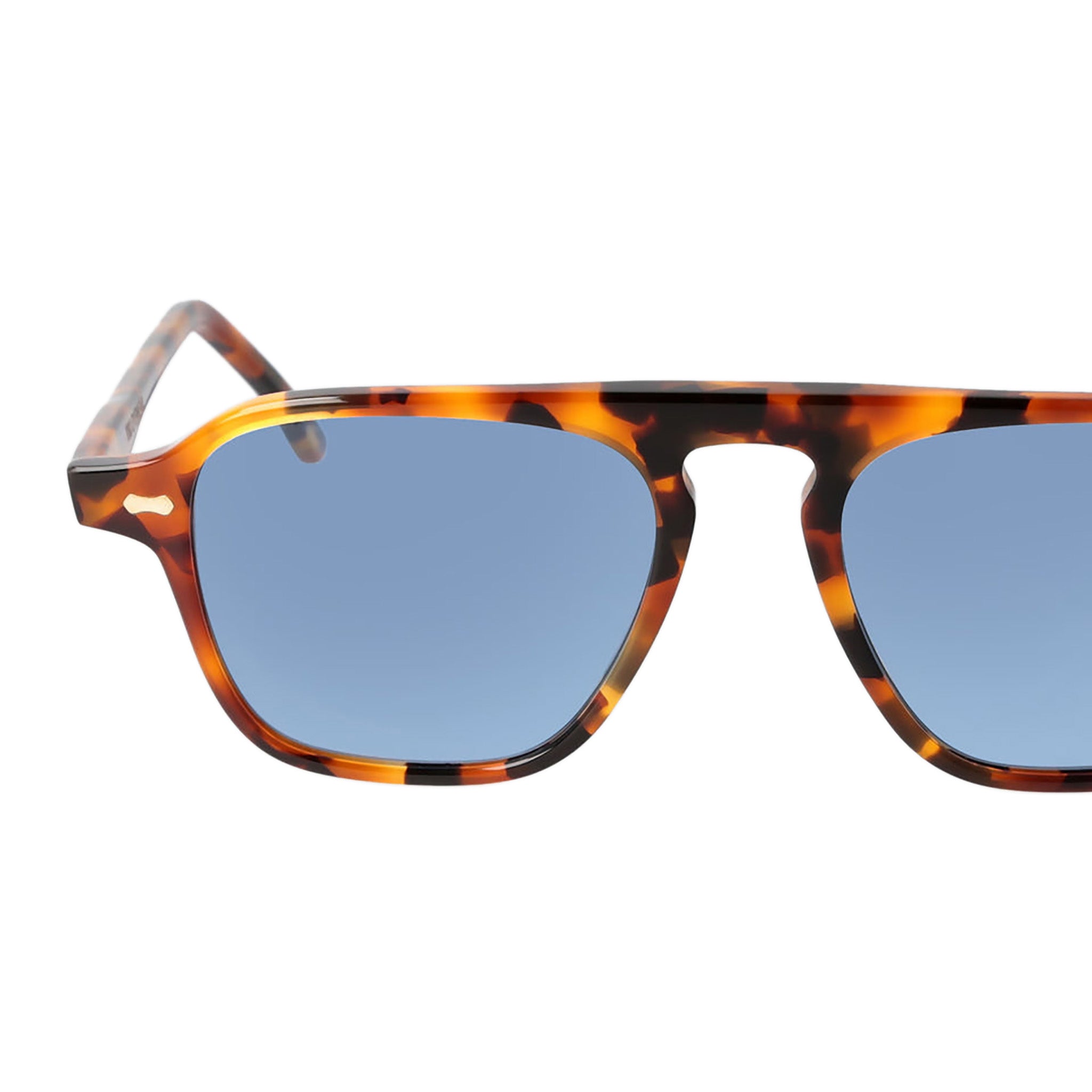 Eyewear Panama Sunglasses - Amber Tortoise/Blue