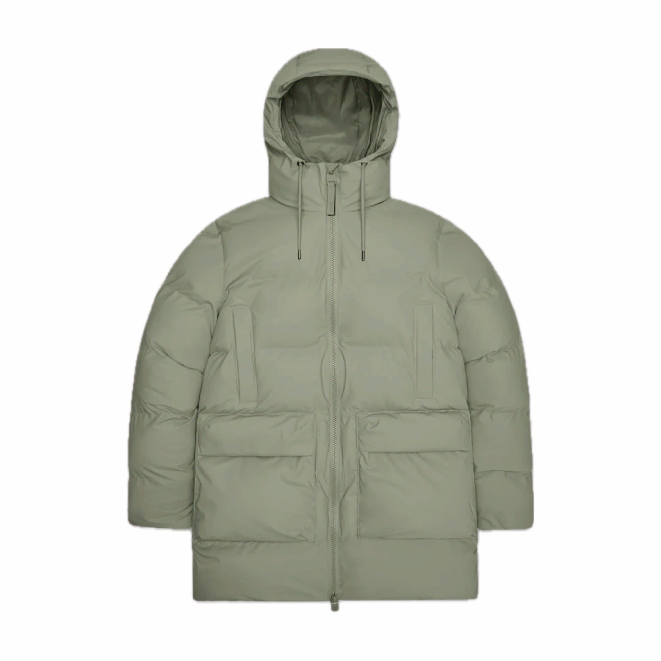 Alta Long Puffer Jacket Cargo Drift
