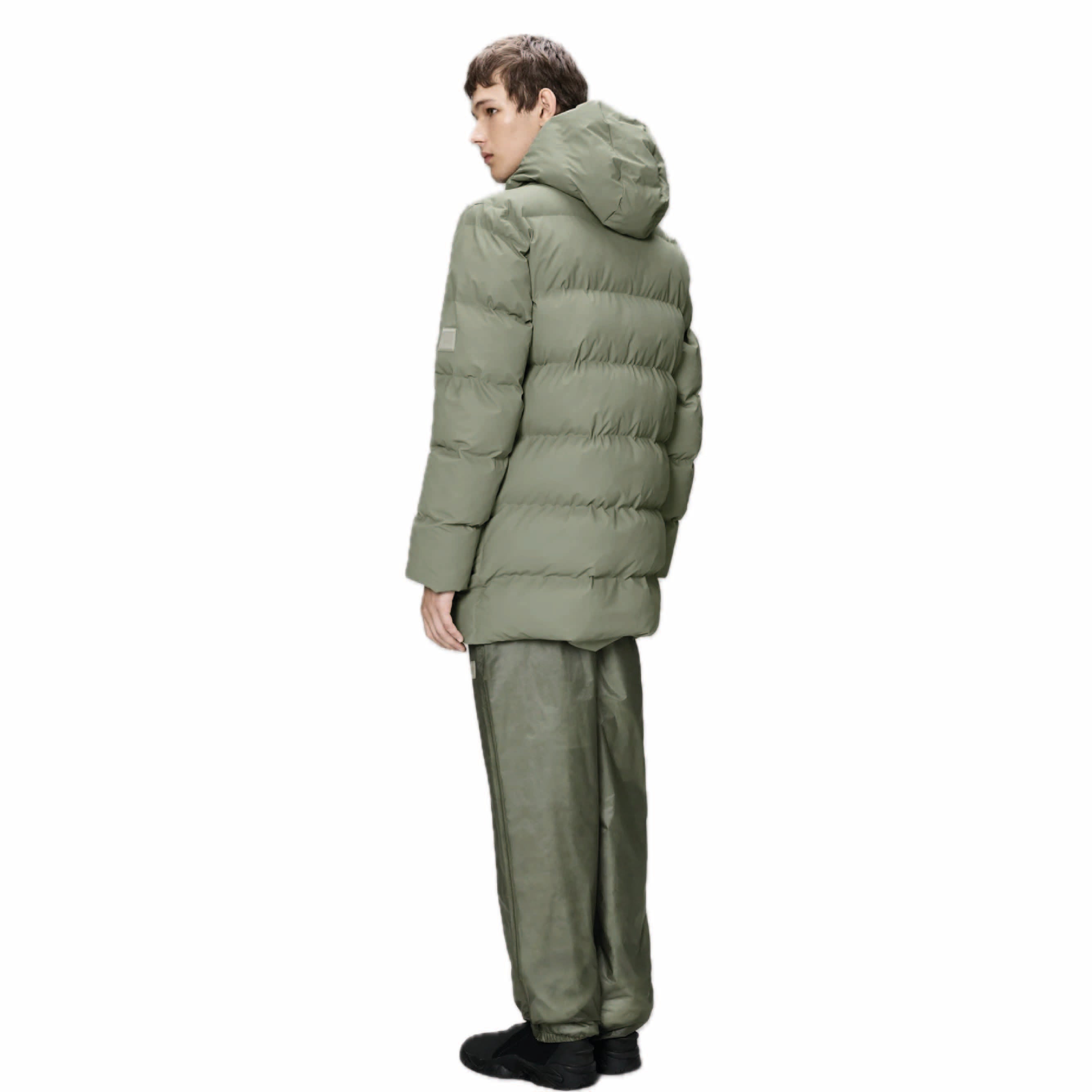 Alta Long Puffer Jacket Cargo Drift