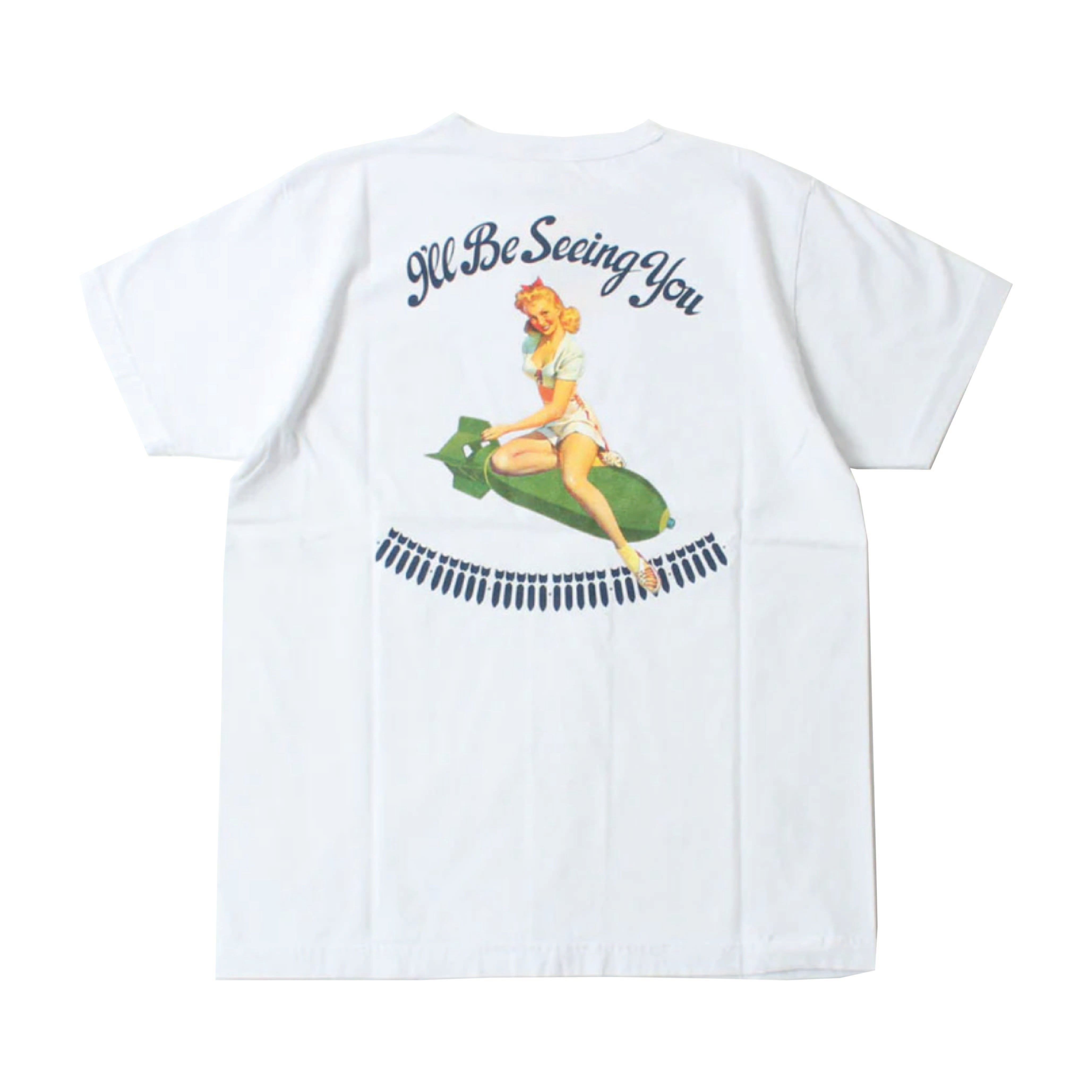 T-Shirt - I'll Be Seeing You - White