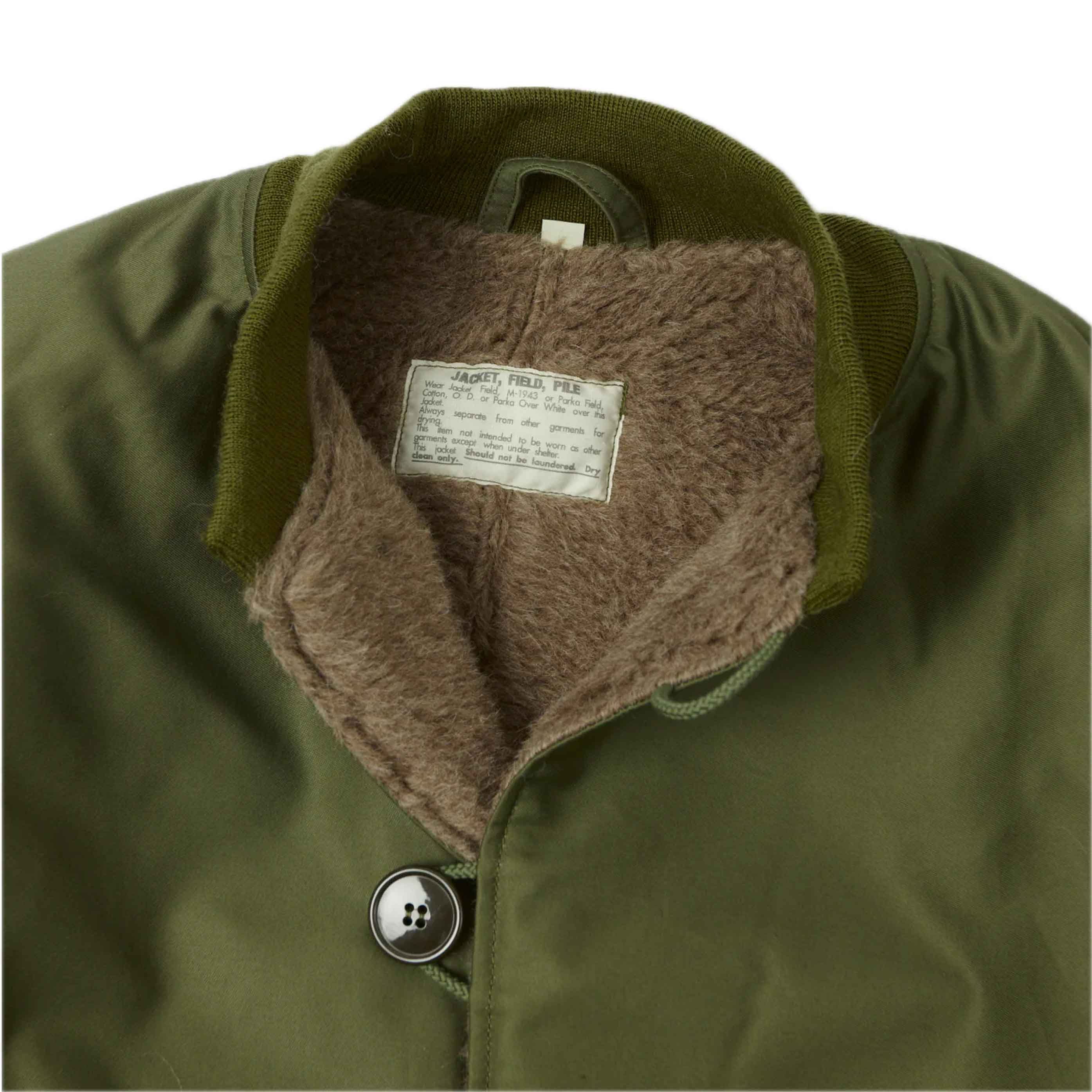 Jacket Field, Pile, Od. M-1943 Liner