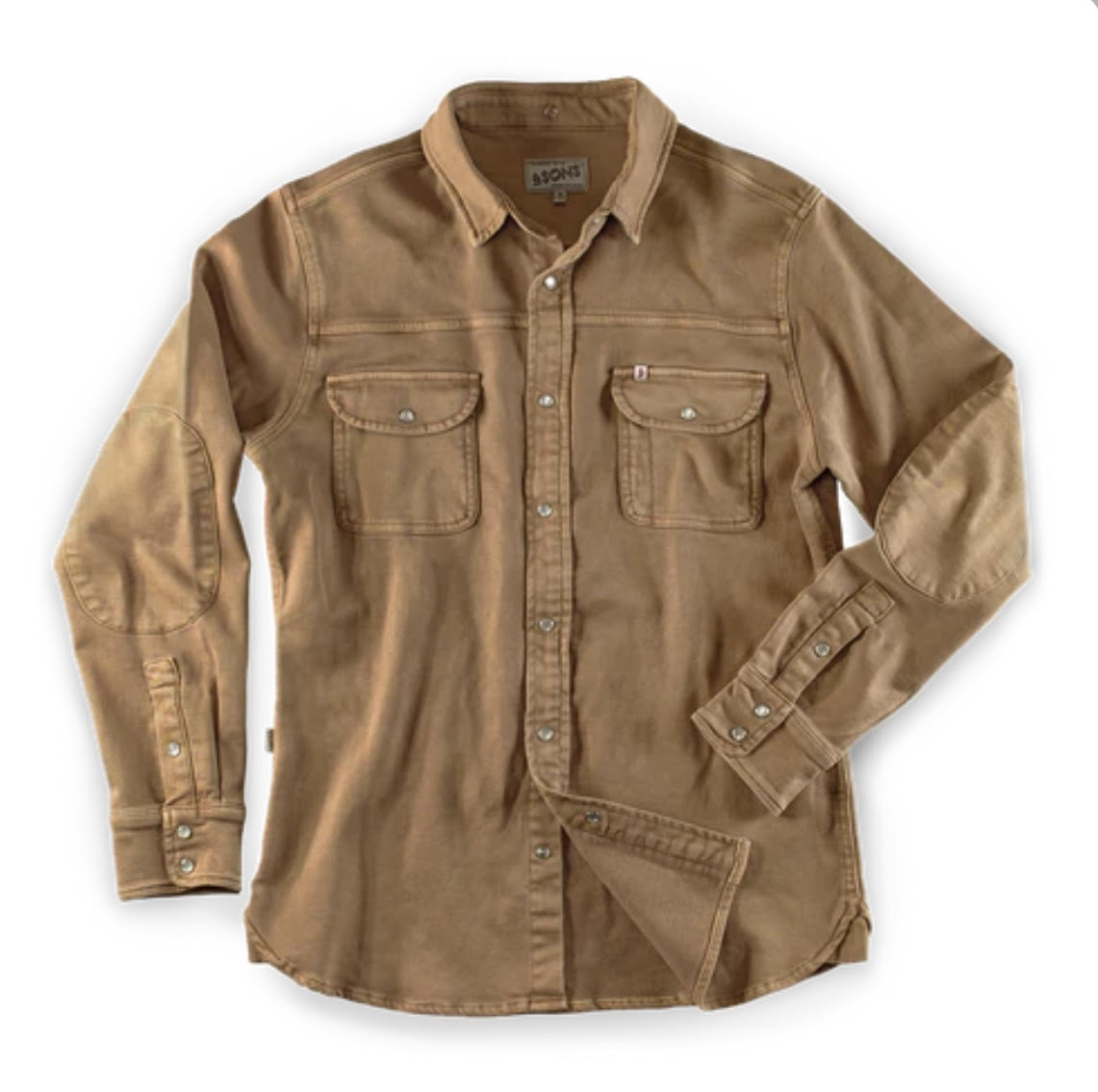 Sunday Shirt Dark Tan