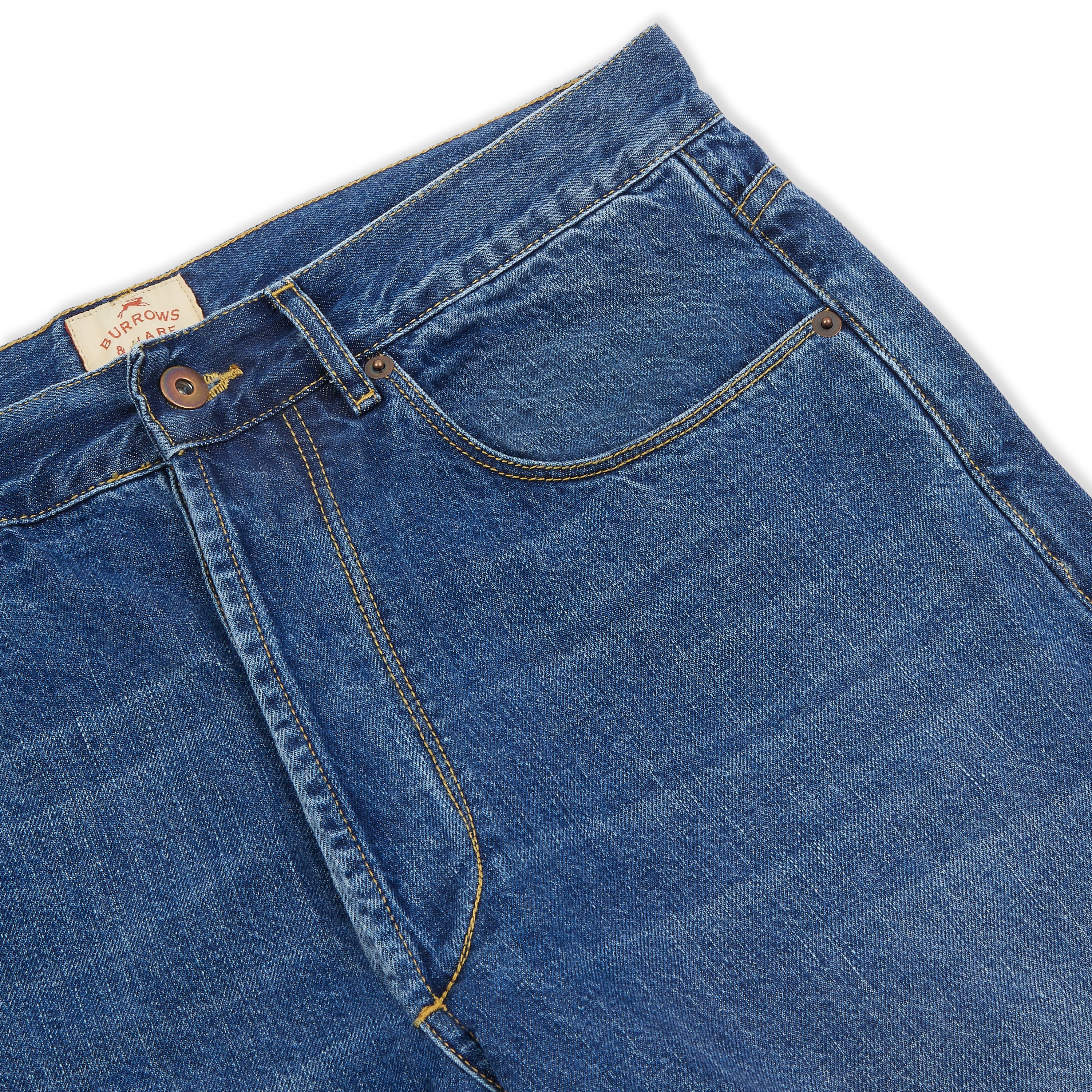 Regular Jeans Stone Wash