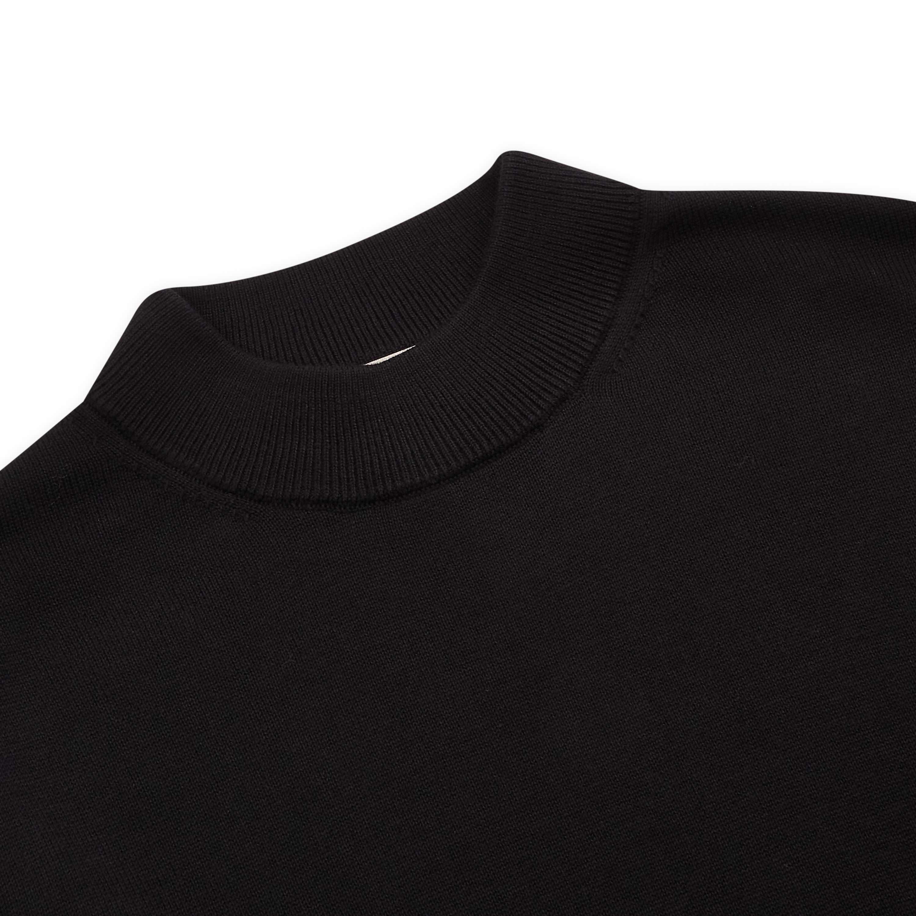 Mock Turtle Neck - Black