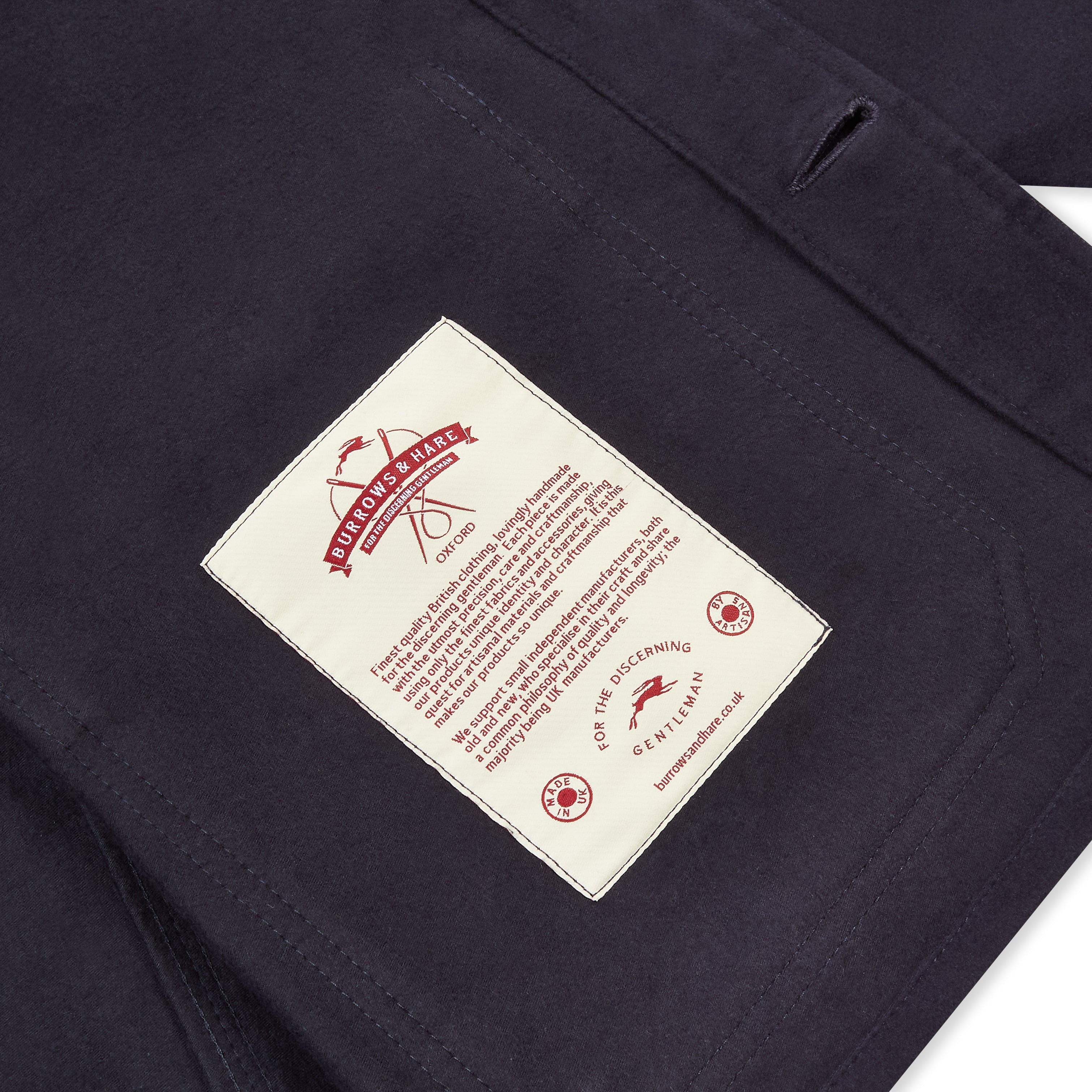 Luxury Workwear Jacket Navy