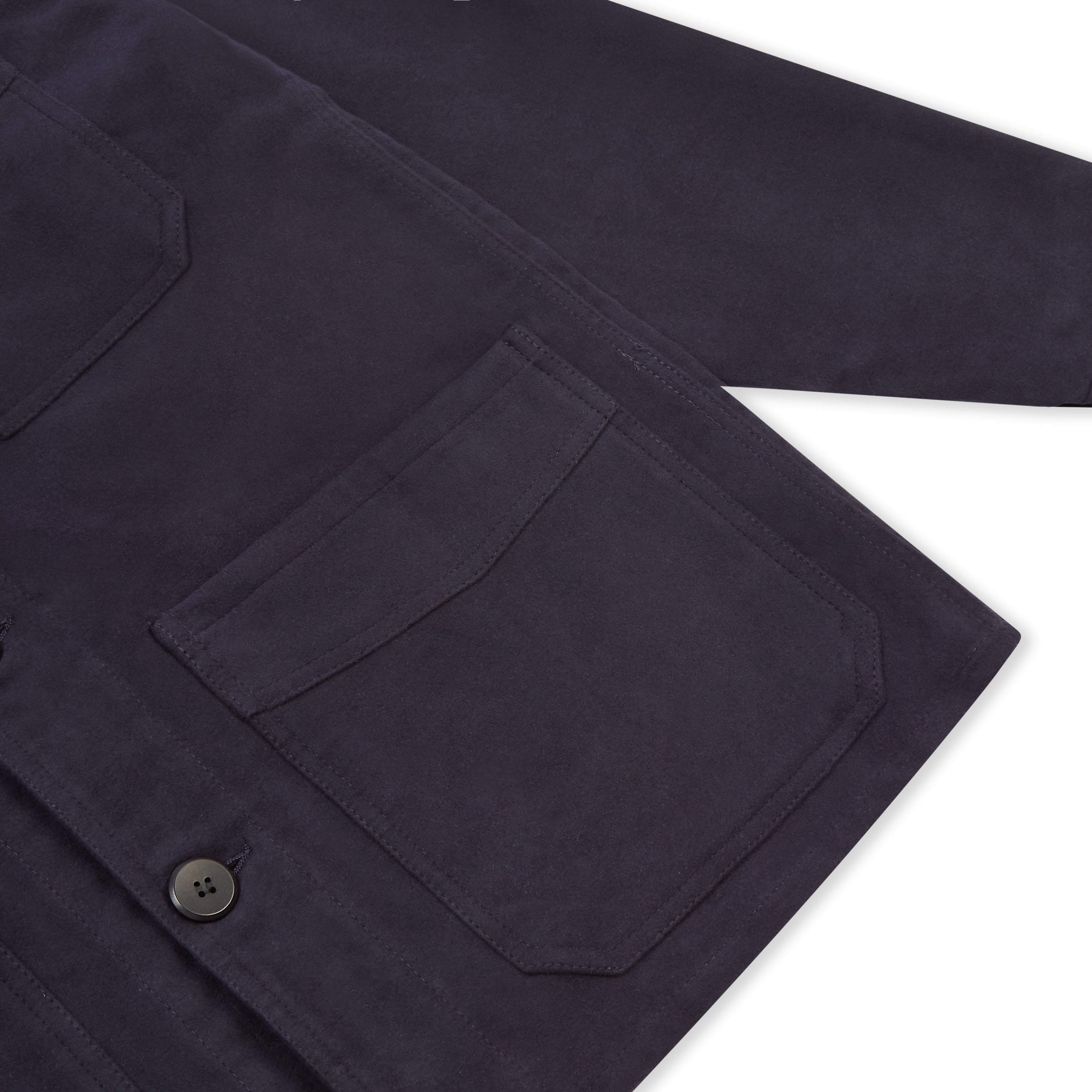 Luxury Workwear Jacket Navy