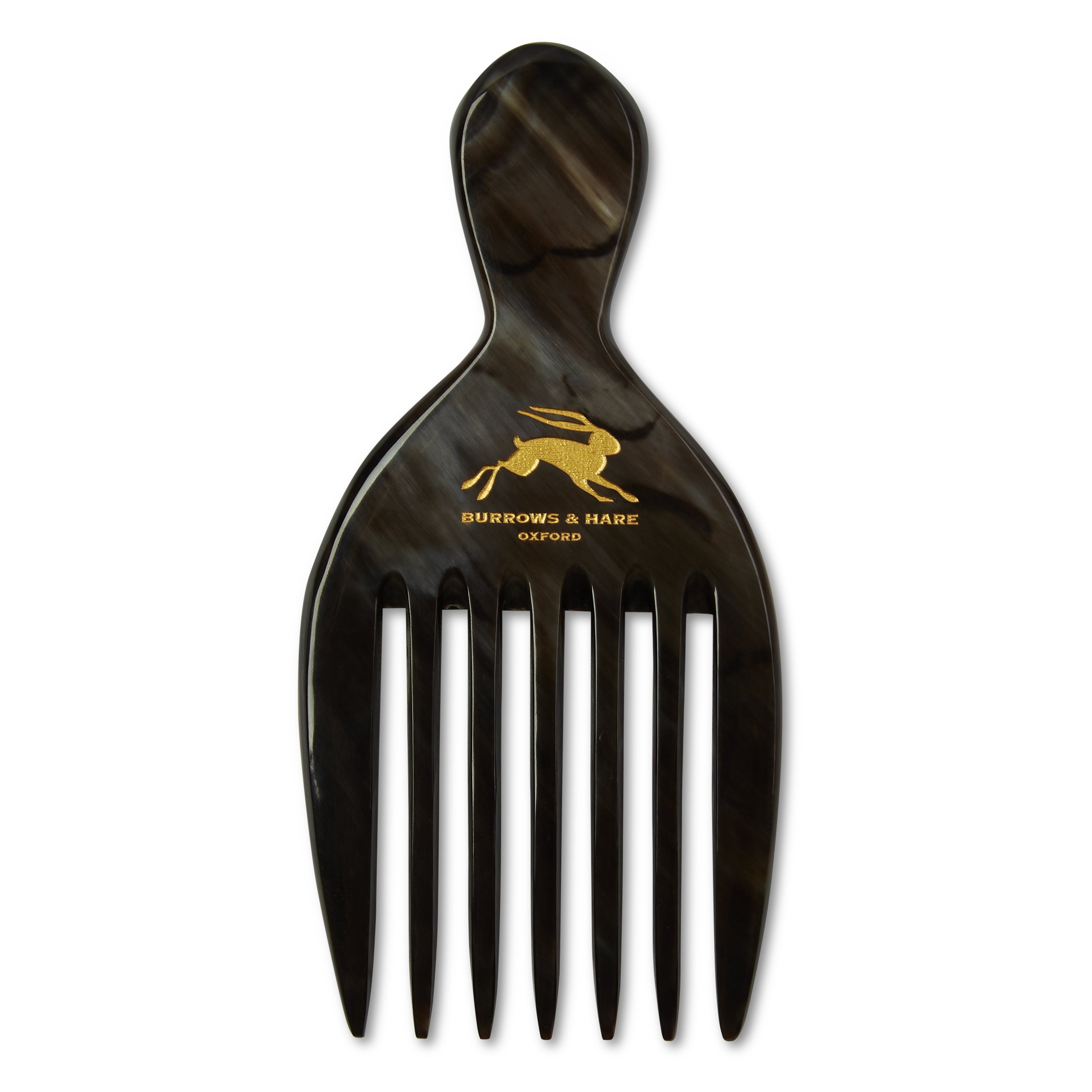 Horn Afro Comb