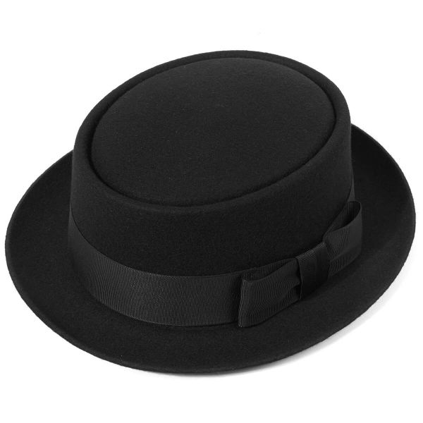 Wool Felt Hat Black