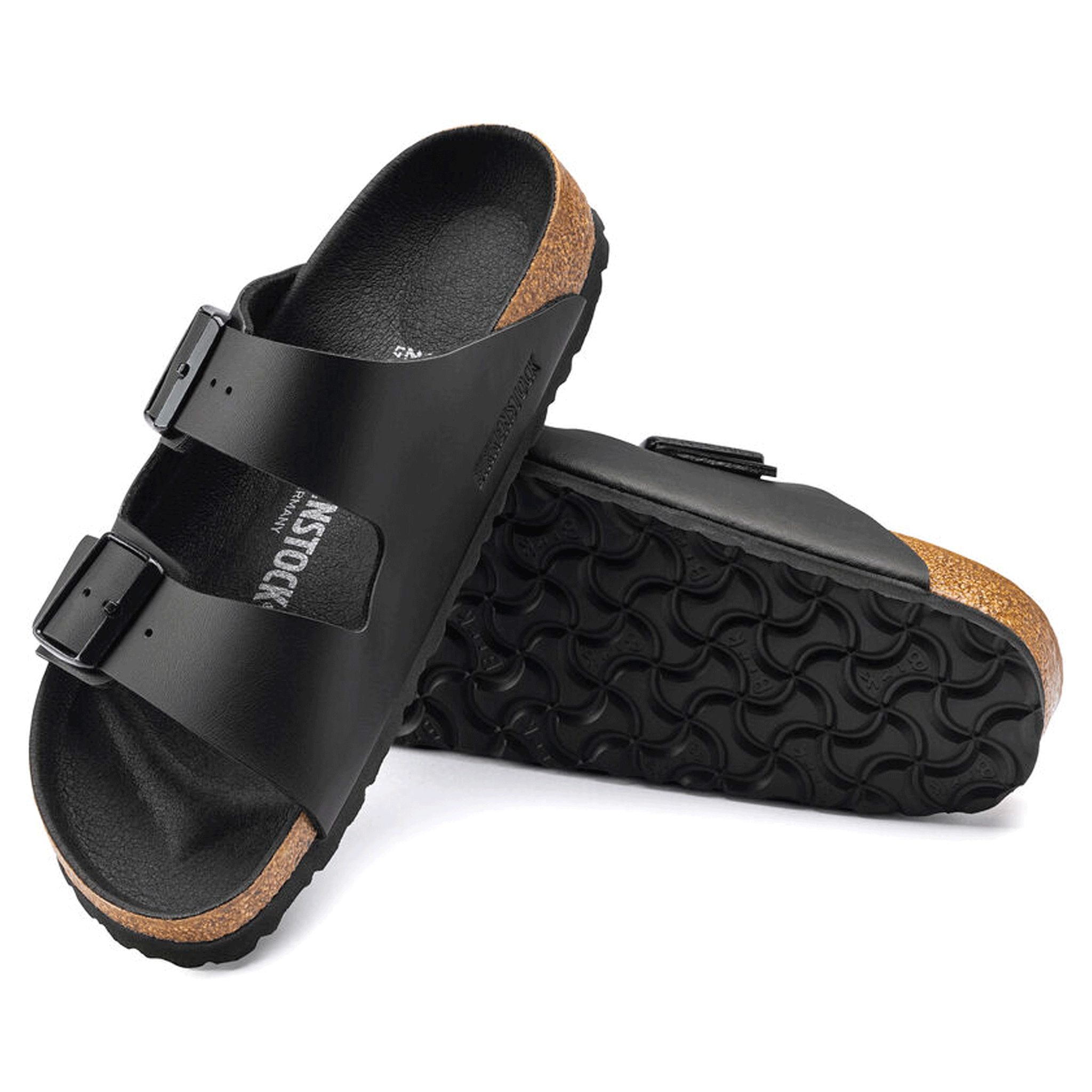 Arizona Sandal - Birko-Flor Triples Black