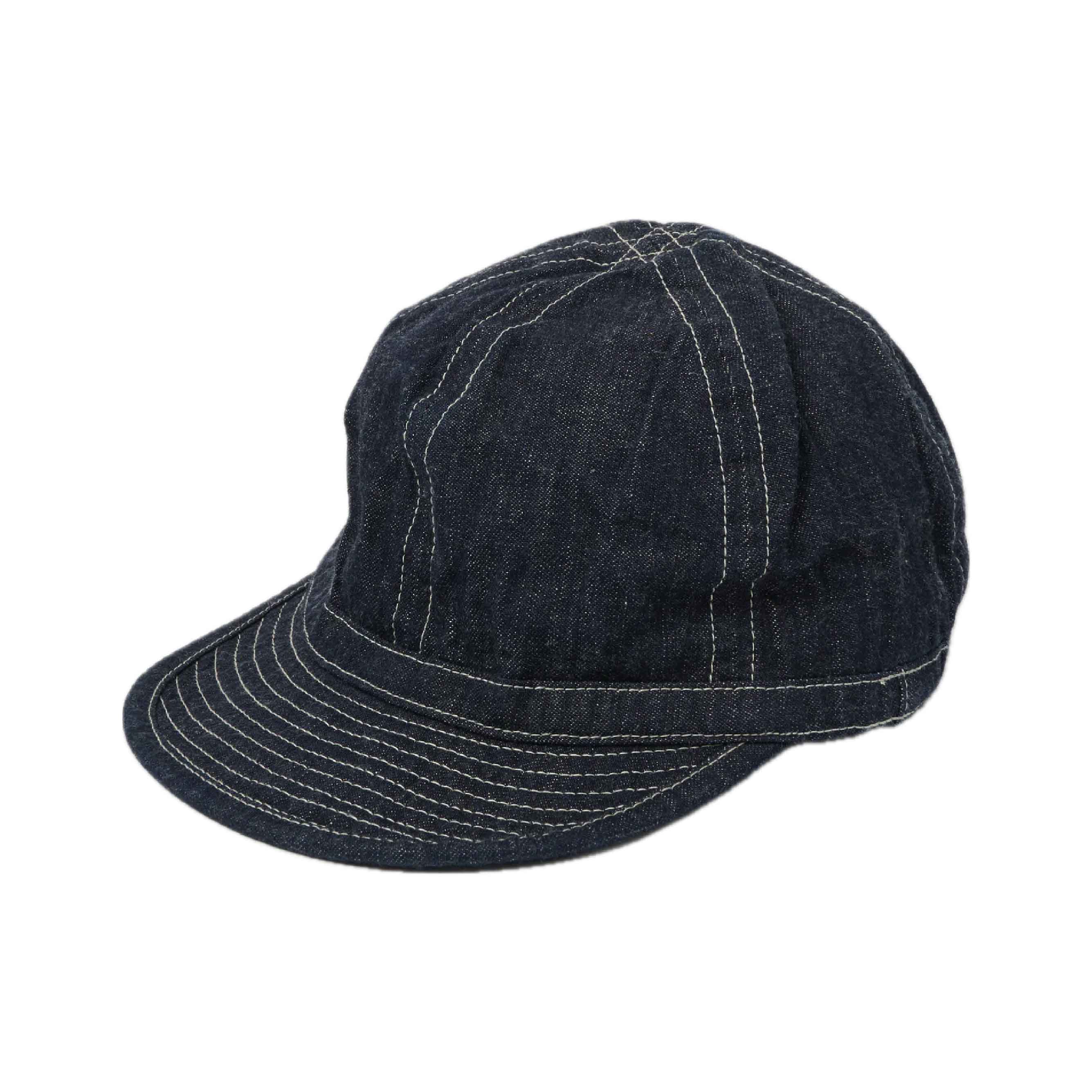 Army Denim Cap - Navy