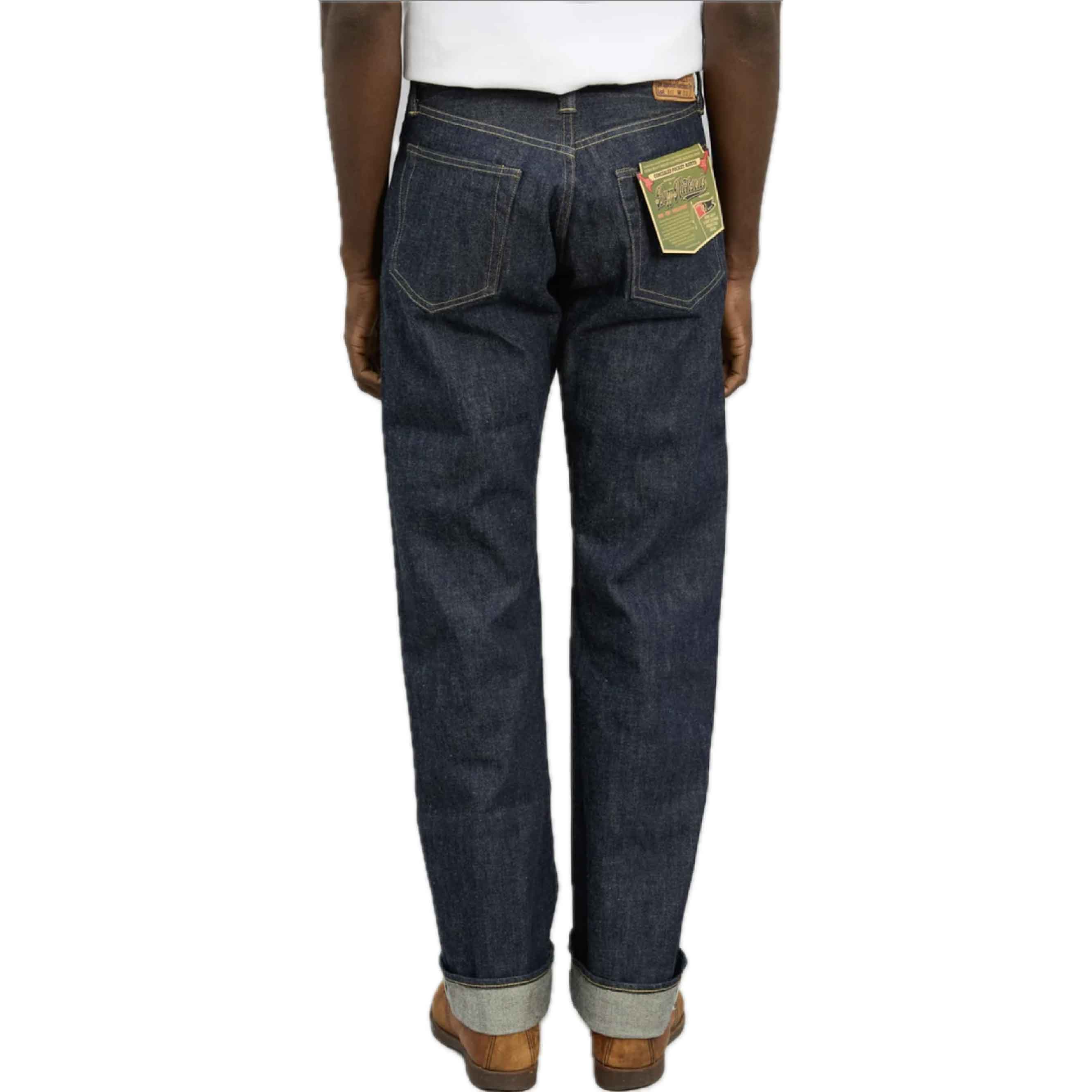 WWII Blue Denim Waist Overalls - Navy