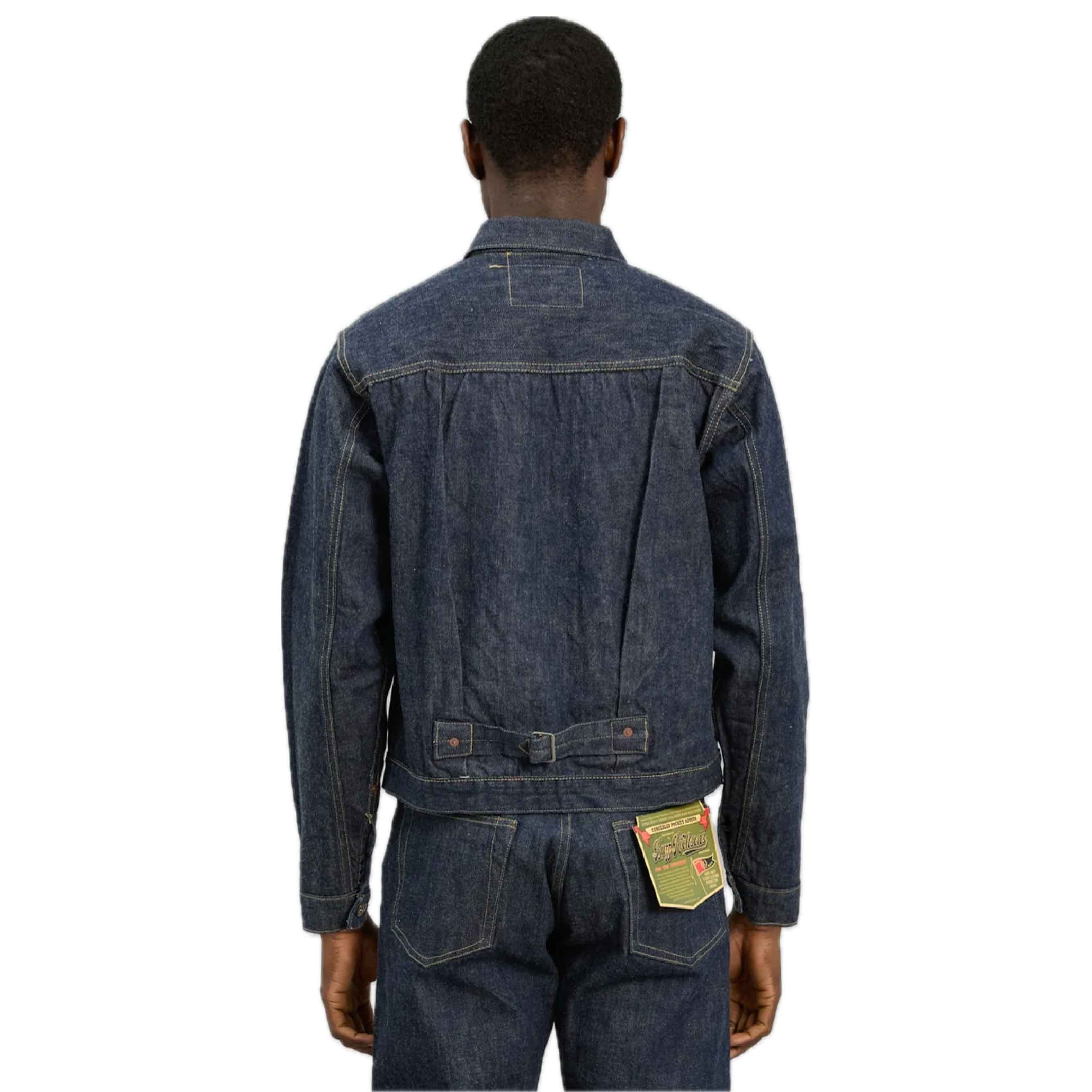 WWII Blue Denim Blouse - Navy