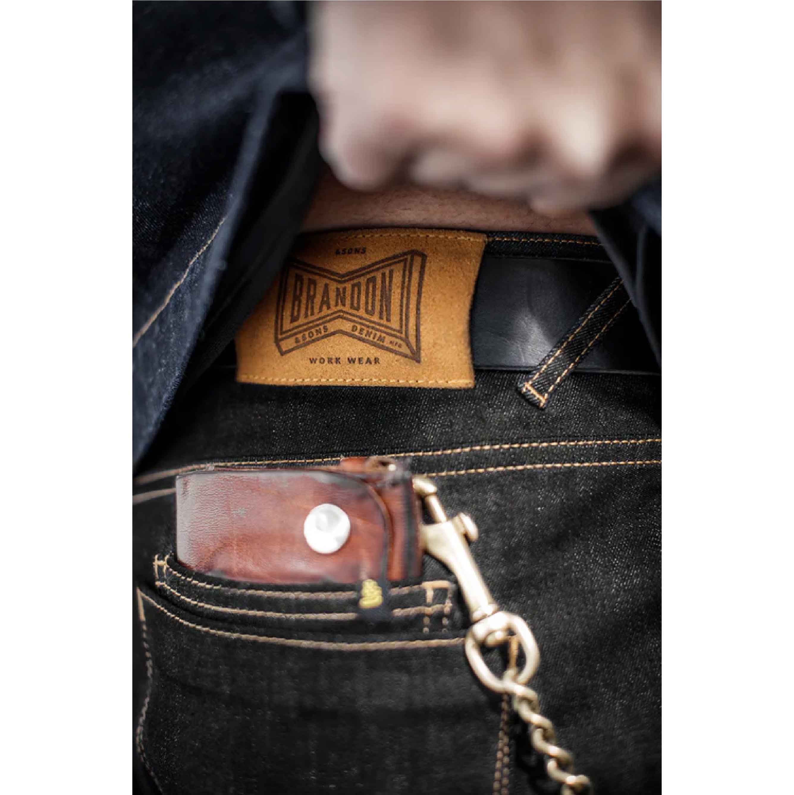 Brandon Denim Jean Charcoal