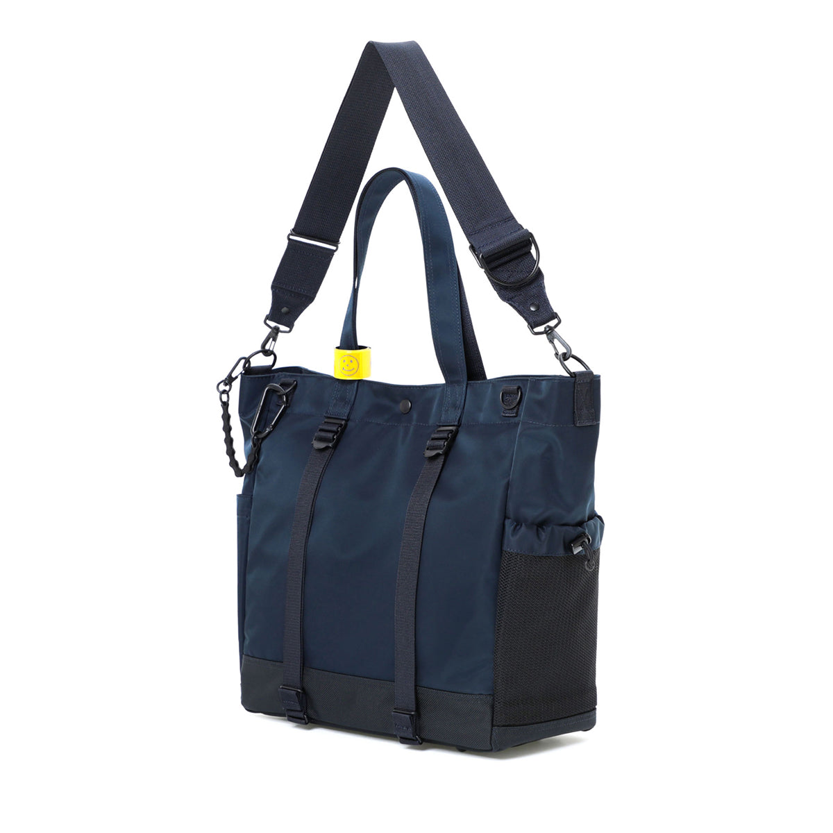 POTR / RIDE  2WAY TOTE BAG (L) - NAVY