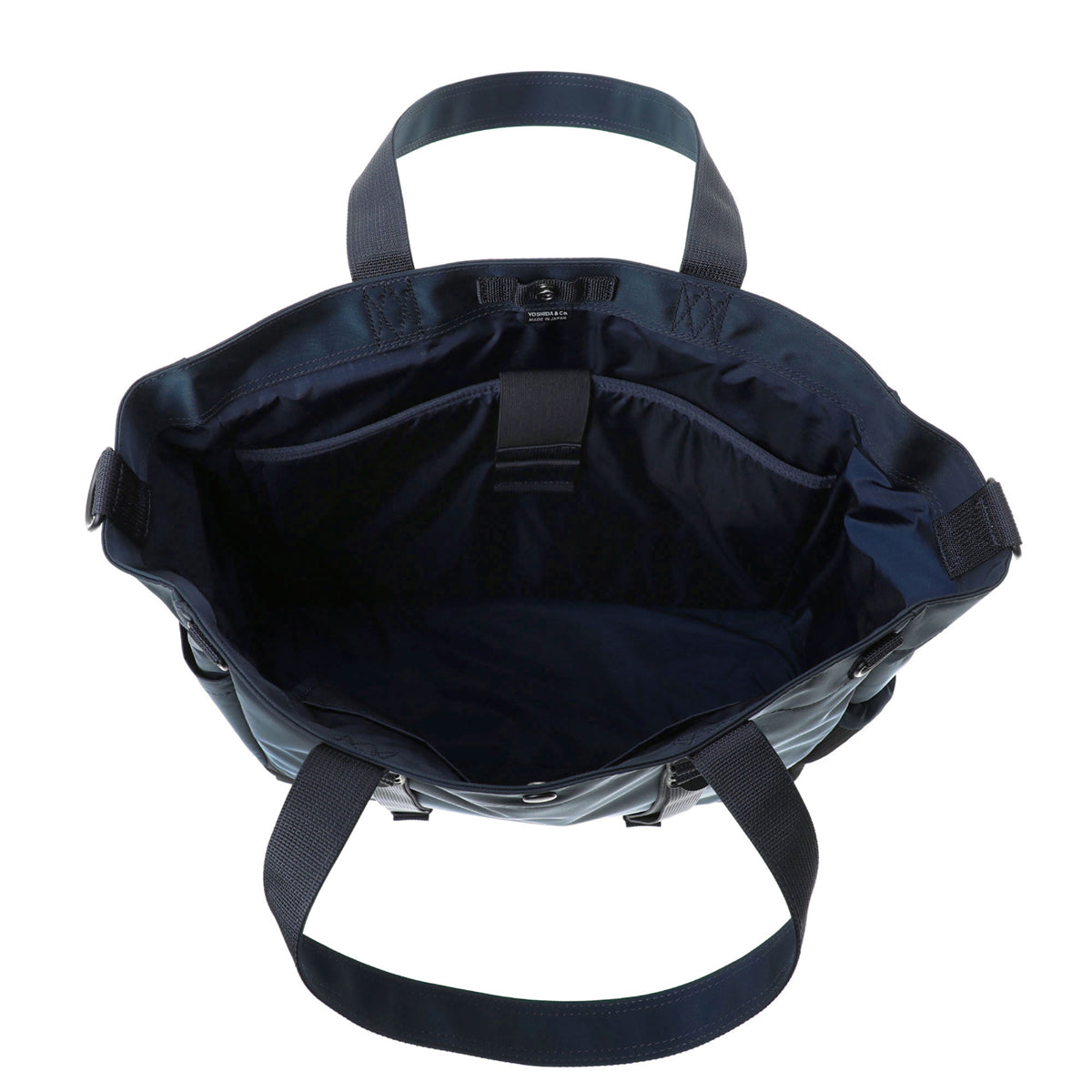 POTR / RIDE  2WAY TOTE BAG (L) - NAVY