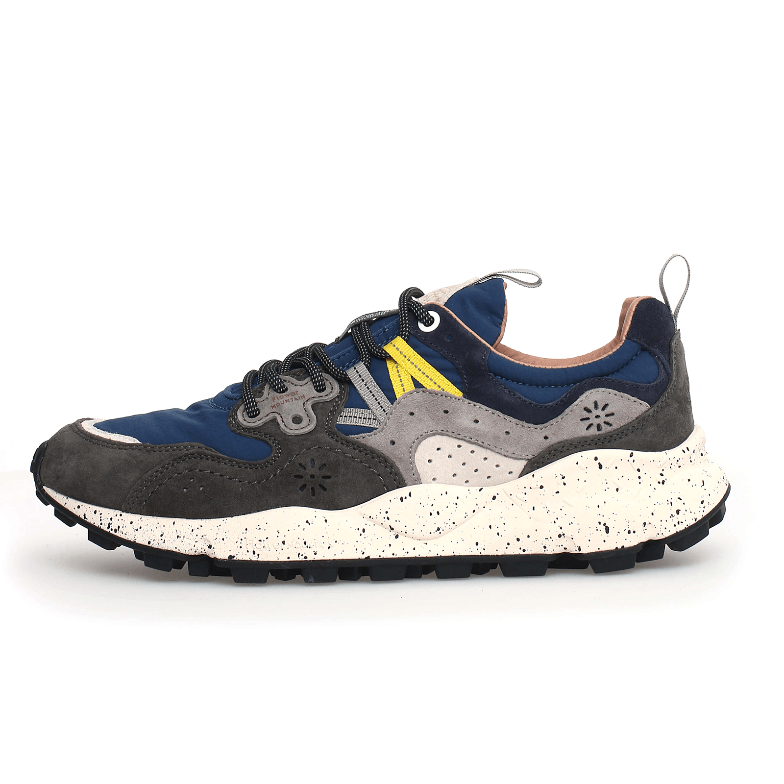 Yamano 3 Suede/Nylon Grey-Navy