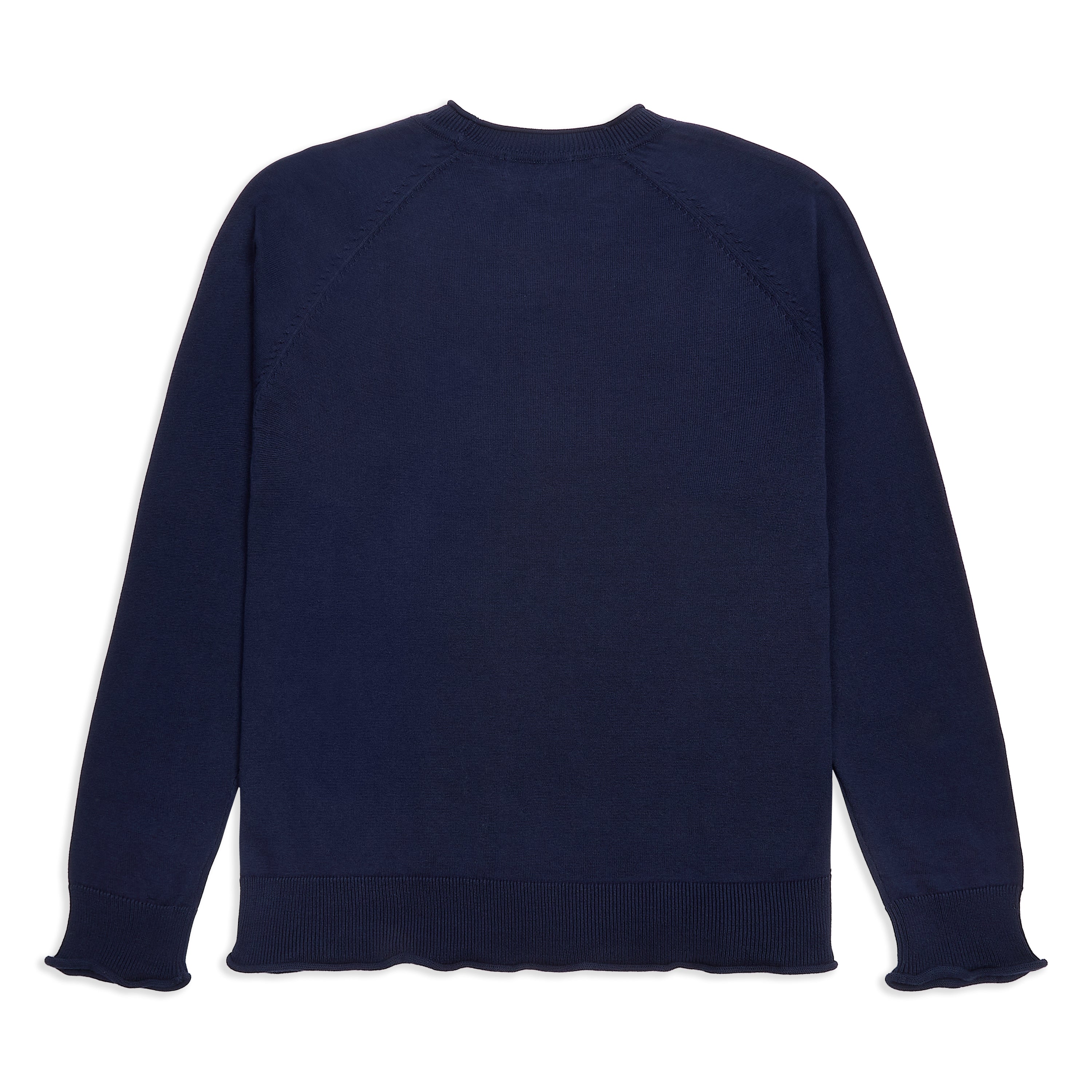 Front view of Pittari USK 12GG in navy, classic men's shirt.