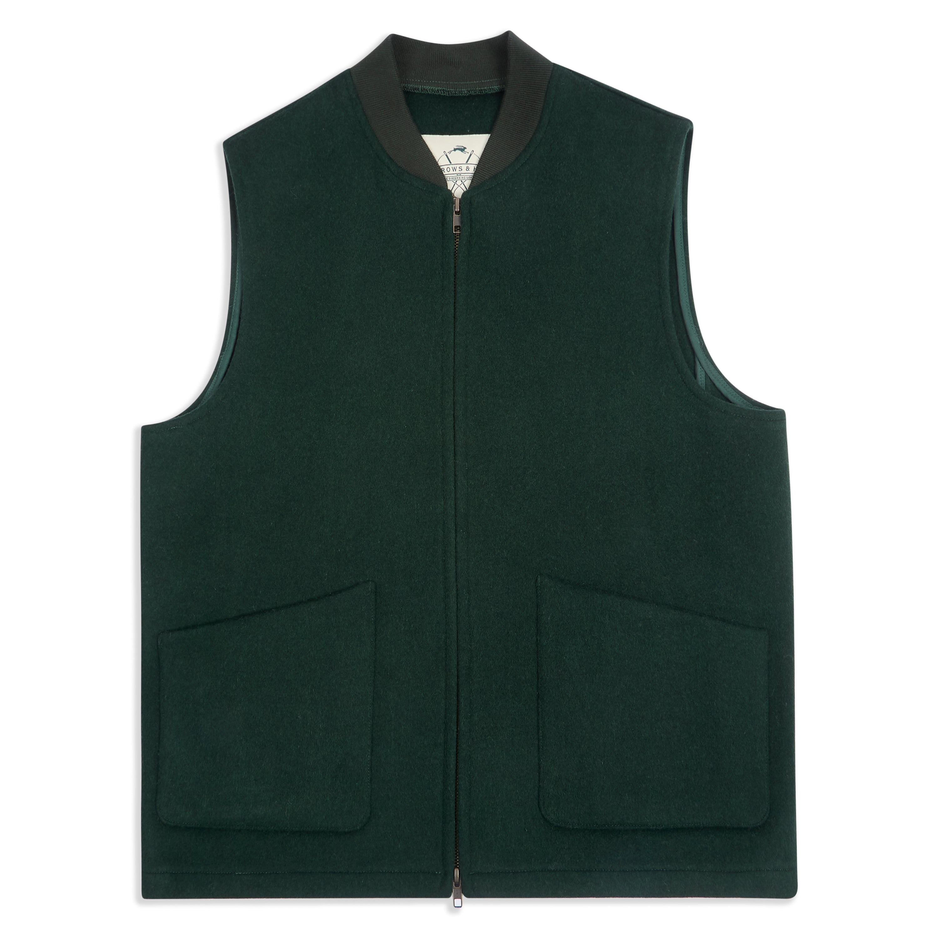 Wool Gilet - Green