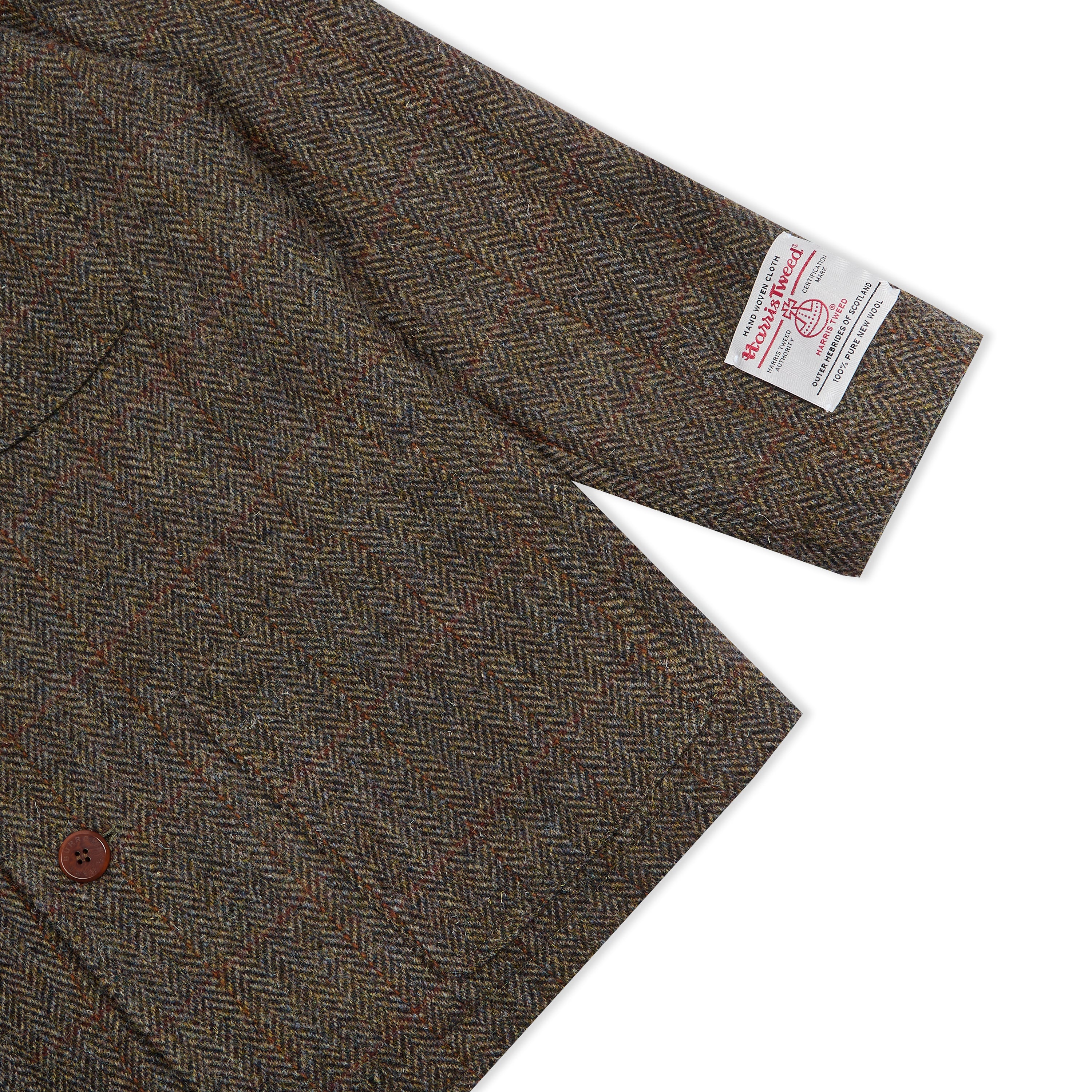 Burrows and Hare York Jacket - Harris Tweed Brown